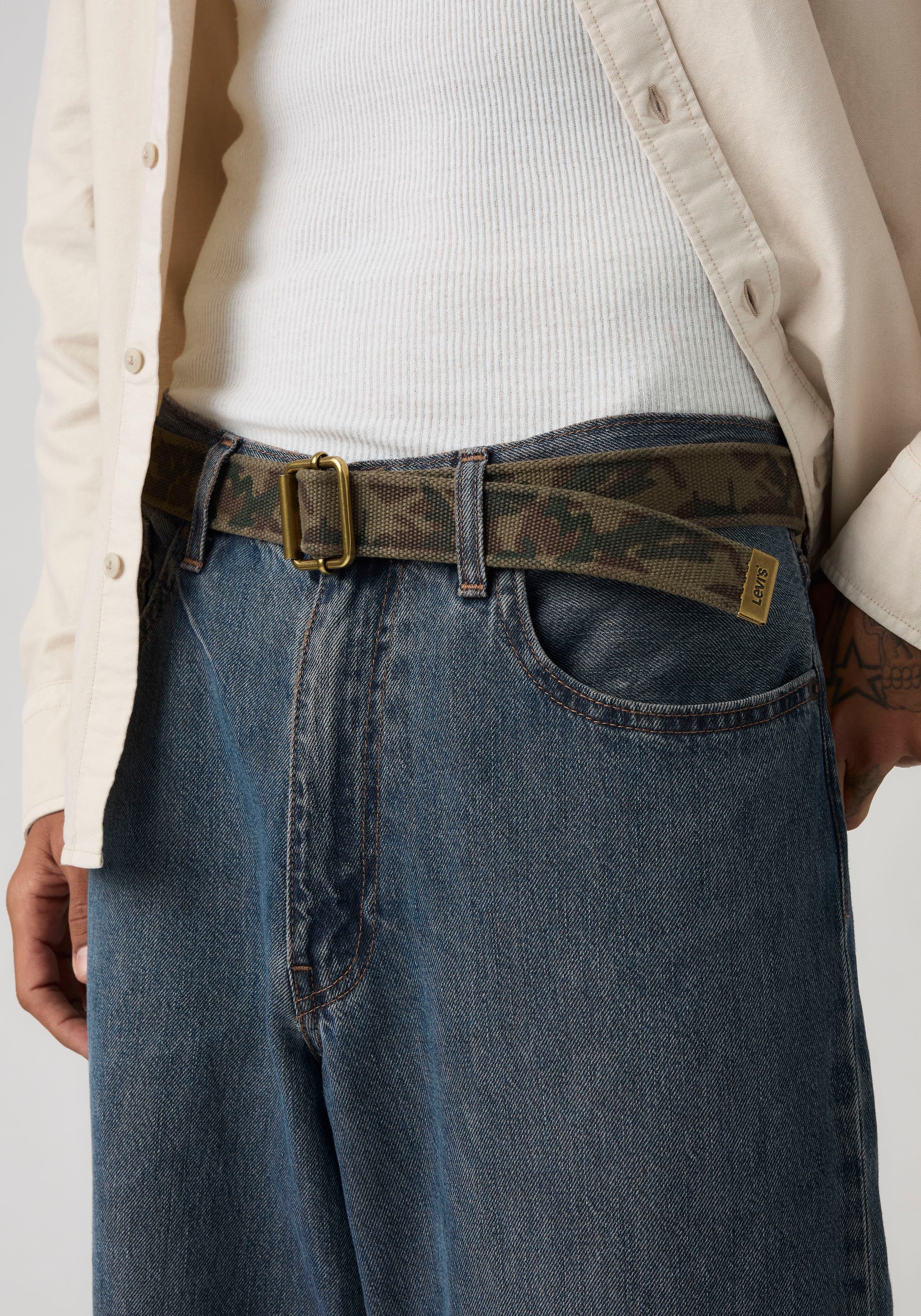 Levi's® Stoffgürtel washed