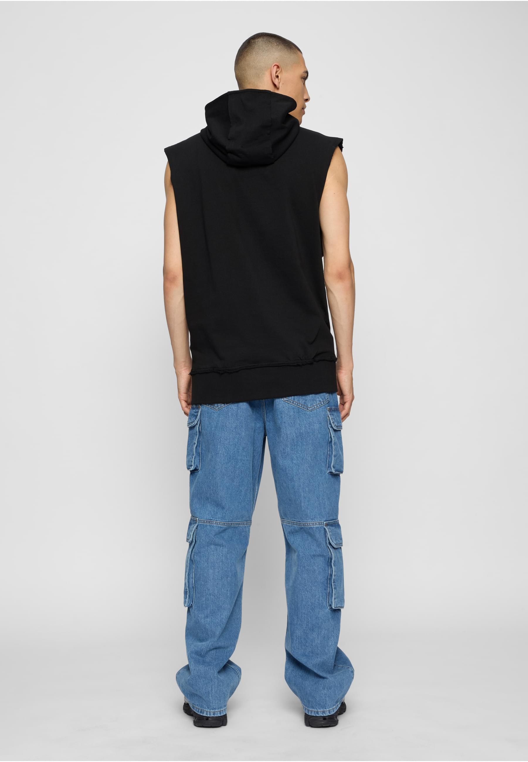 URBAN CLASSICS Sweatshirt »Urban Classics Herren Open Edge Sleeveless Hoody«, (1 tlg.)
