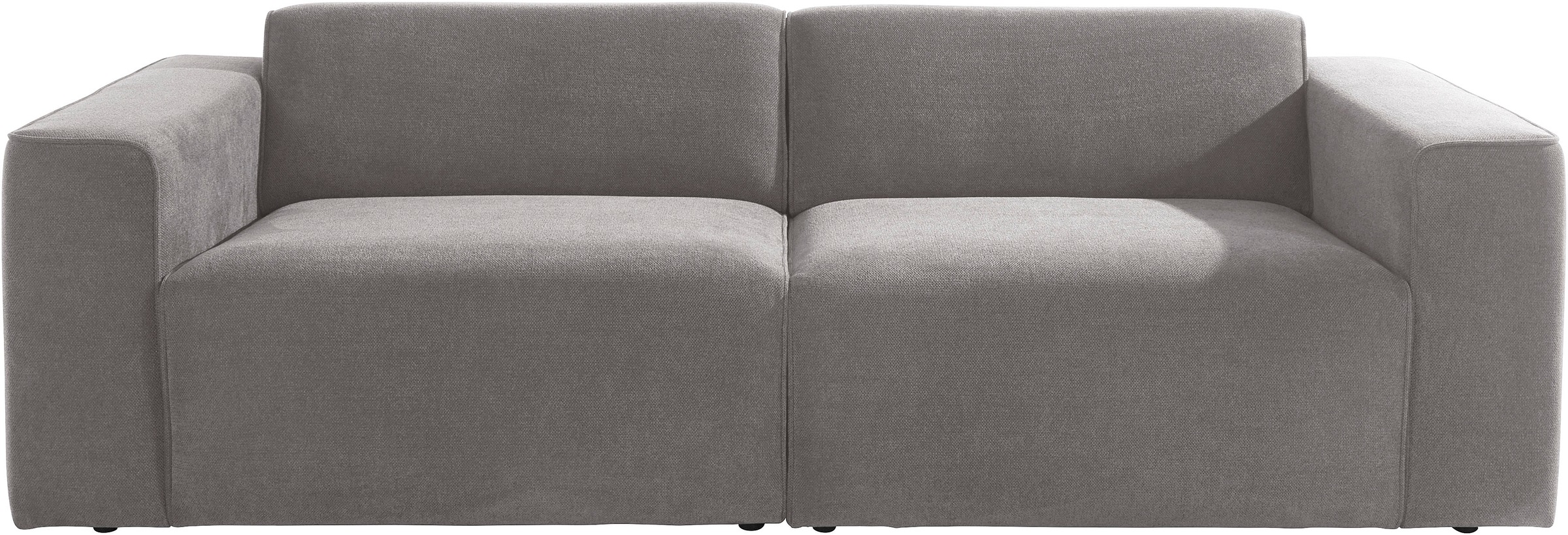 andas 3-Sitzer "Noord mit Kedernaht, Breite 232 cm", Cord, Struktur, Websto günstig online kaufen