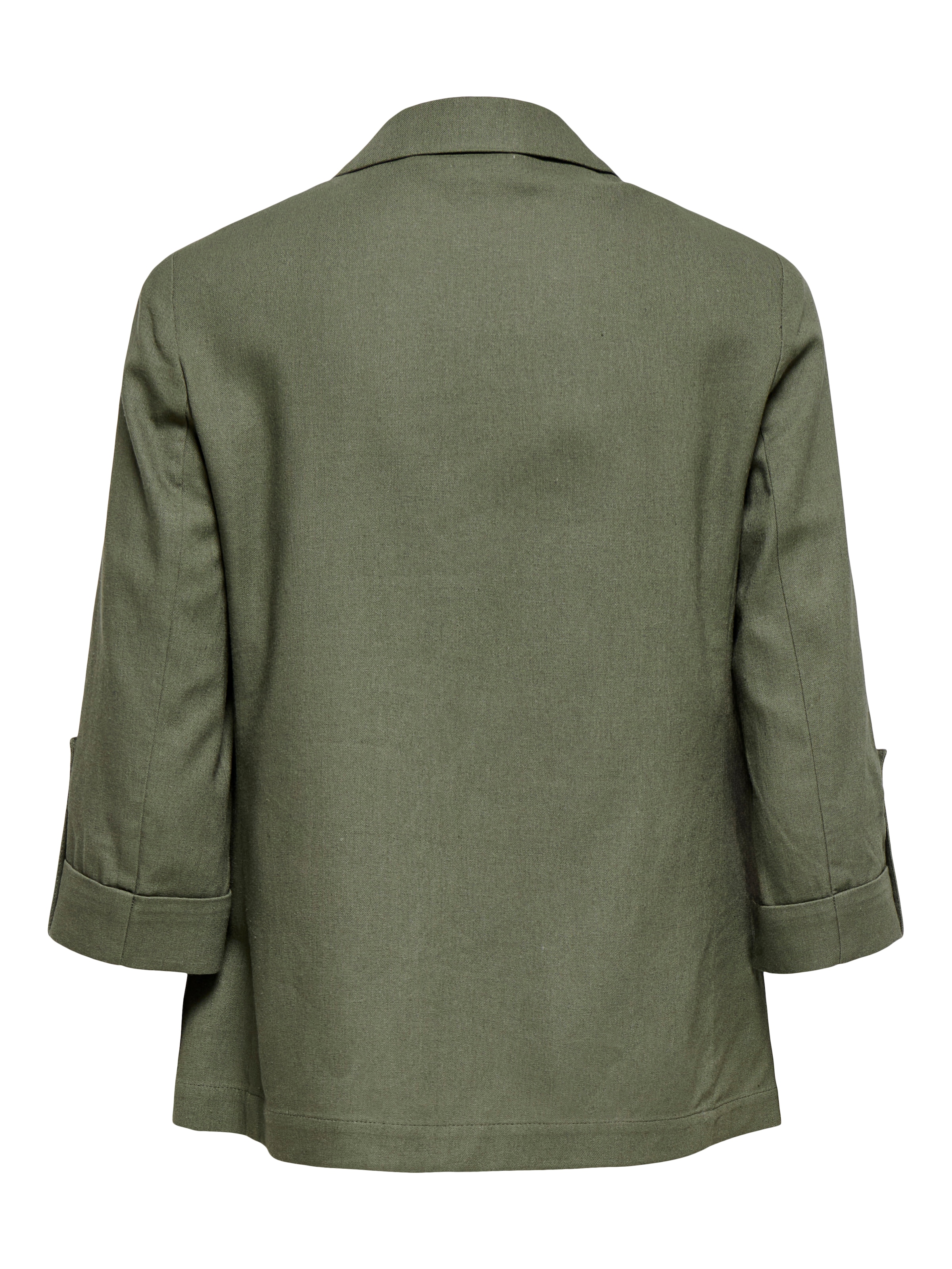 ONLY Kurzblazer »ONLGOA 3/4 UNLINE LINEN BL BLAZER CC TLR« mit Leinen