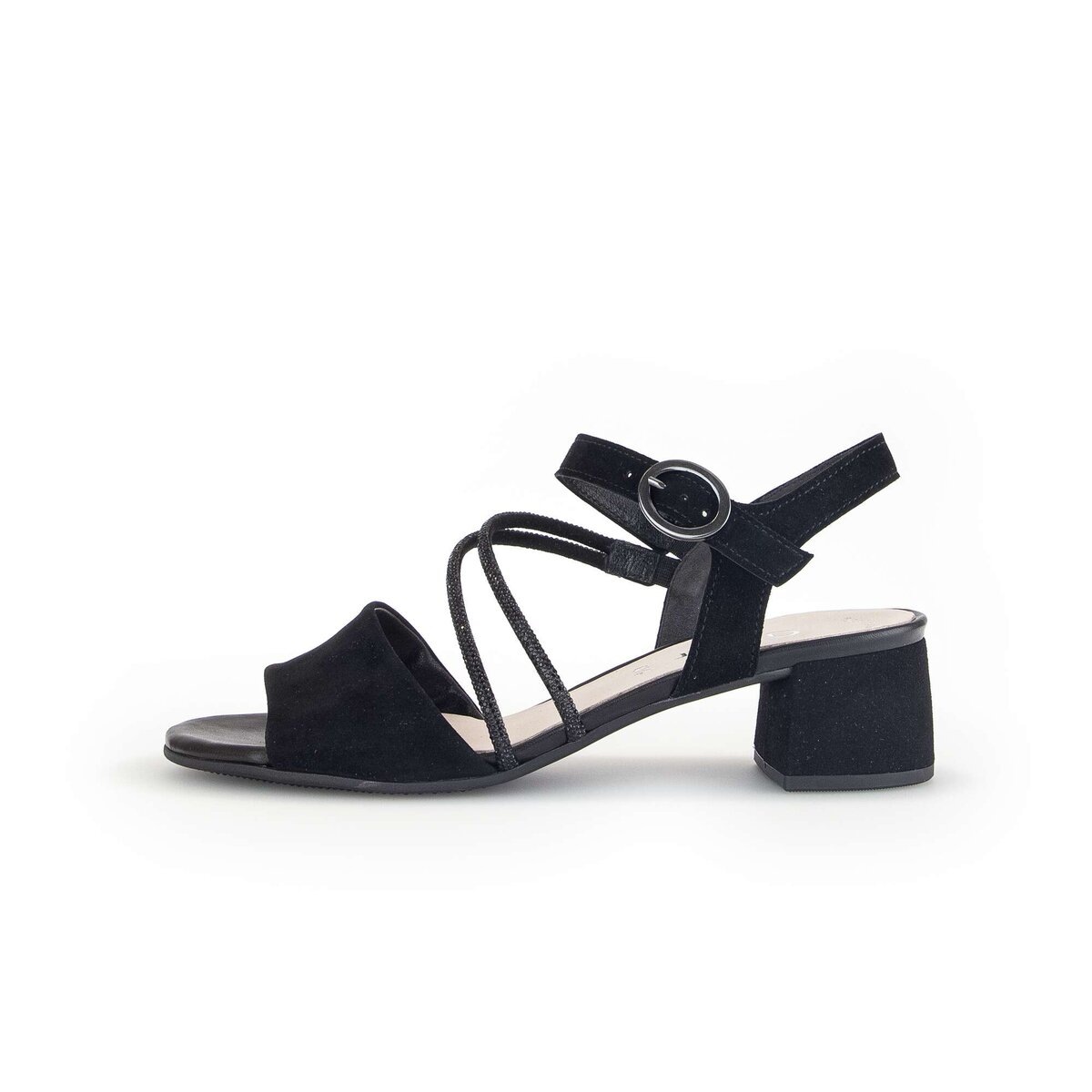 Gabor Riemchensandale »Riemchensandale Materialmix Leder/Lederimitat«