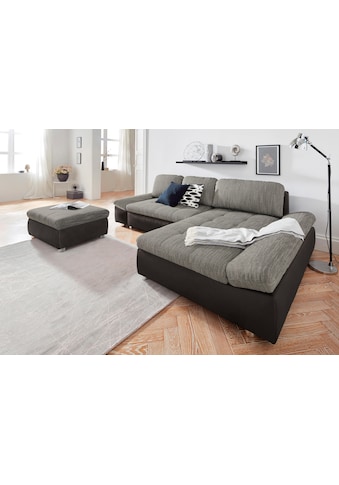 sit&more Sit&more Ecksofa »Bergamo« patogi su m...