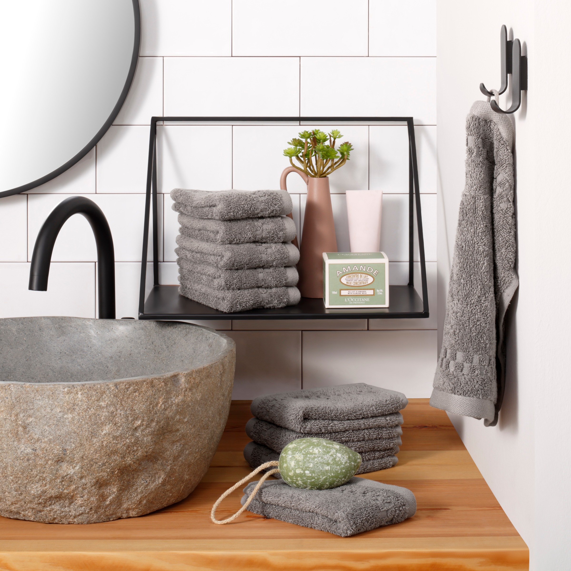 OTTO home Waschlappen "Regona, Seiftücher 30x30cm, flauschig und weich, 500 günstig online kaufen