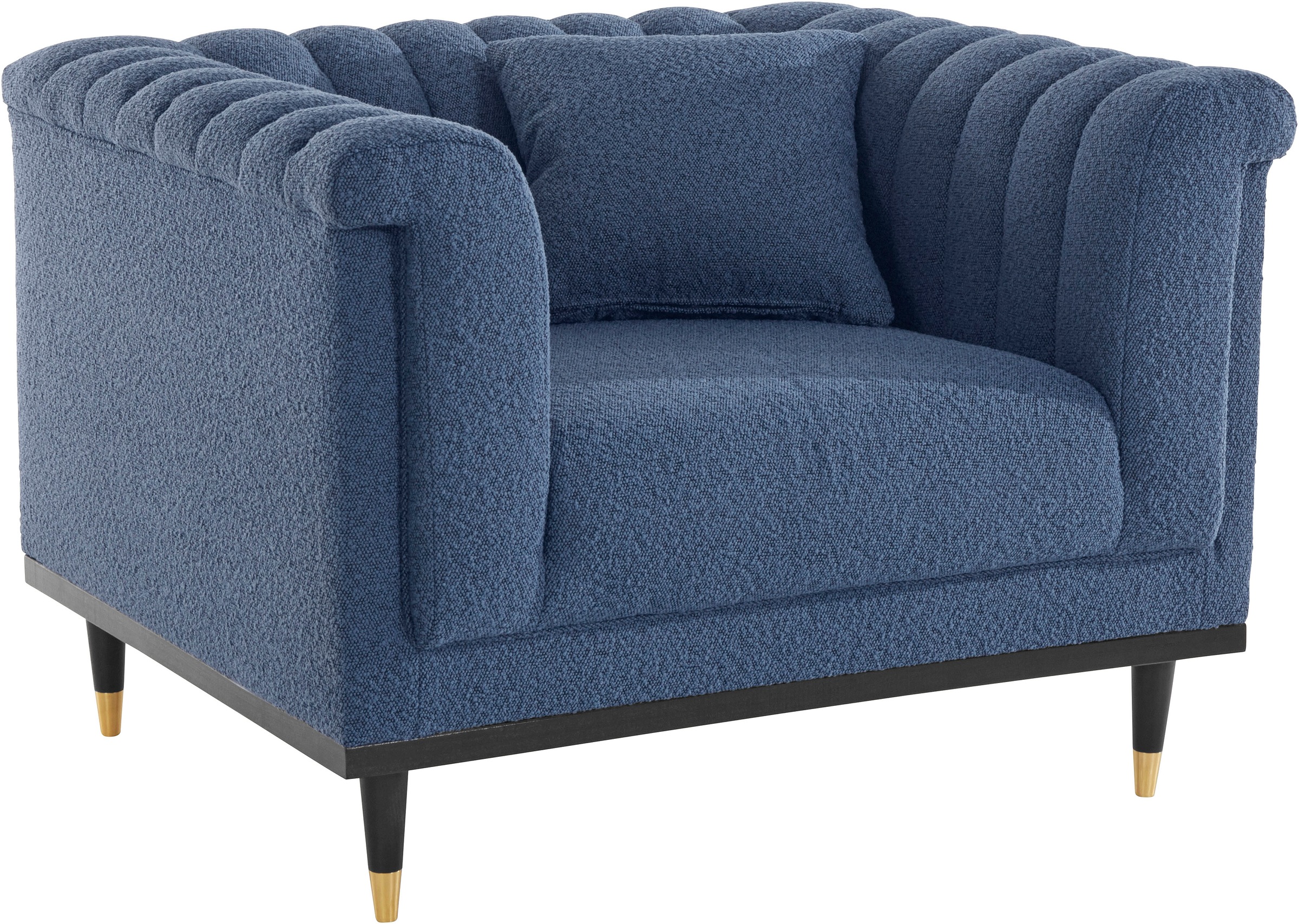 Home affaire Cocktailsessel "Chamby New Sessel" im Bouclé-Strukturbezug mit günstig online kaufen