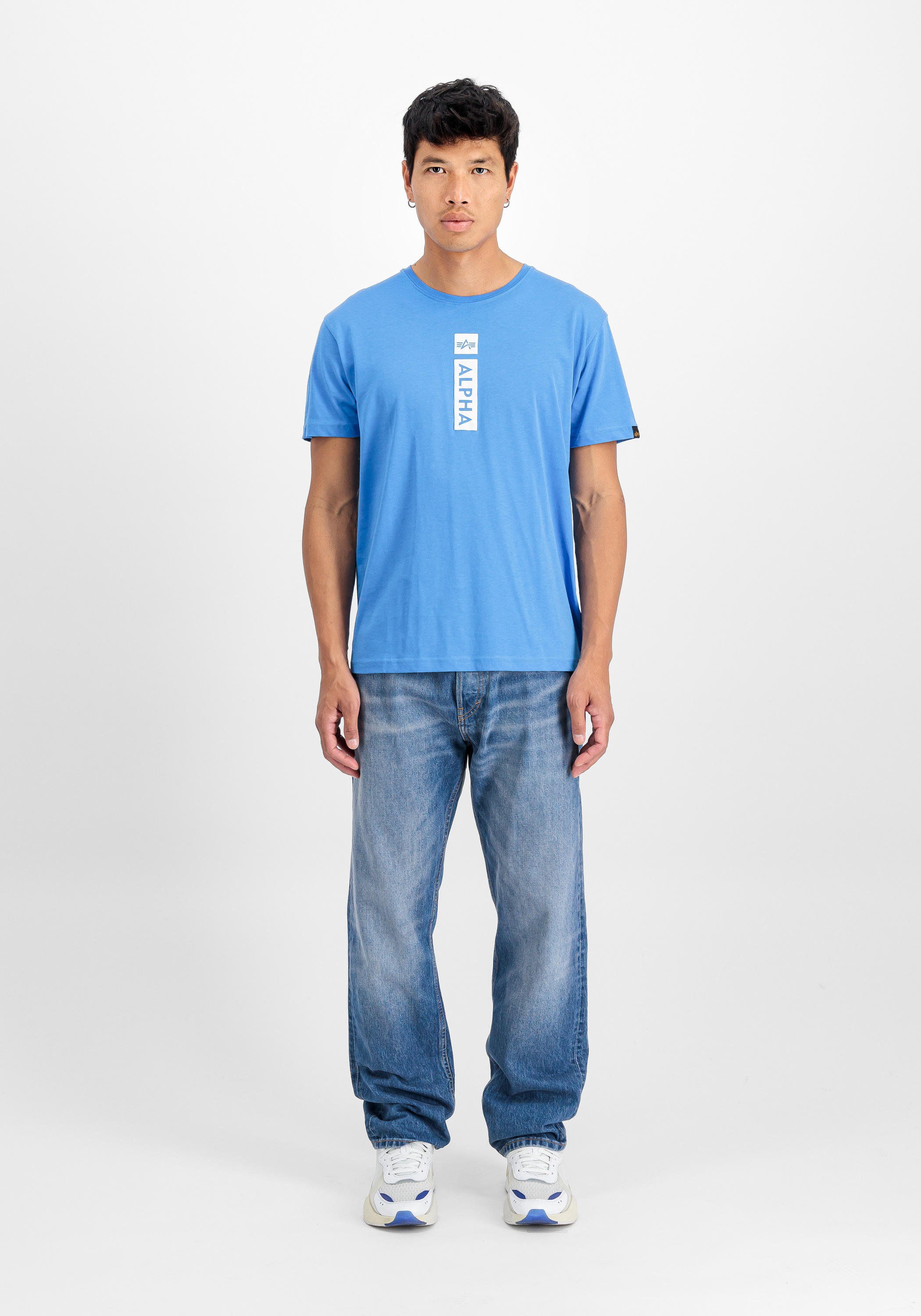 Thumbnail - Alpha Industries T-Shirt "Alpha Puff Print T-Shirt"
