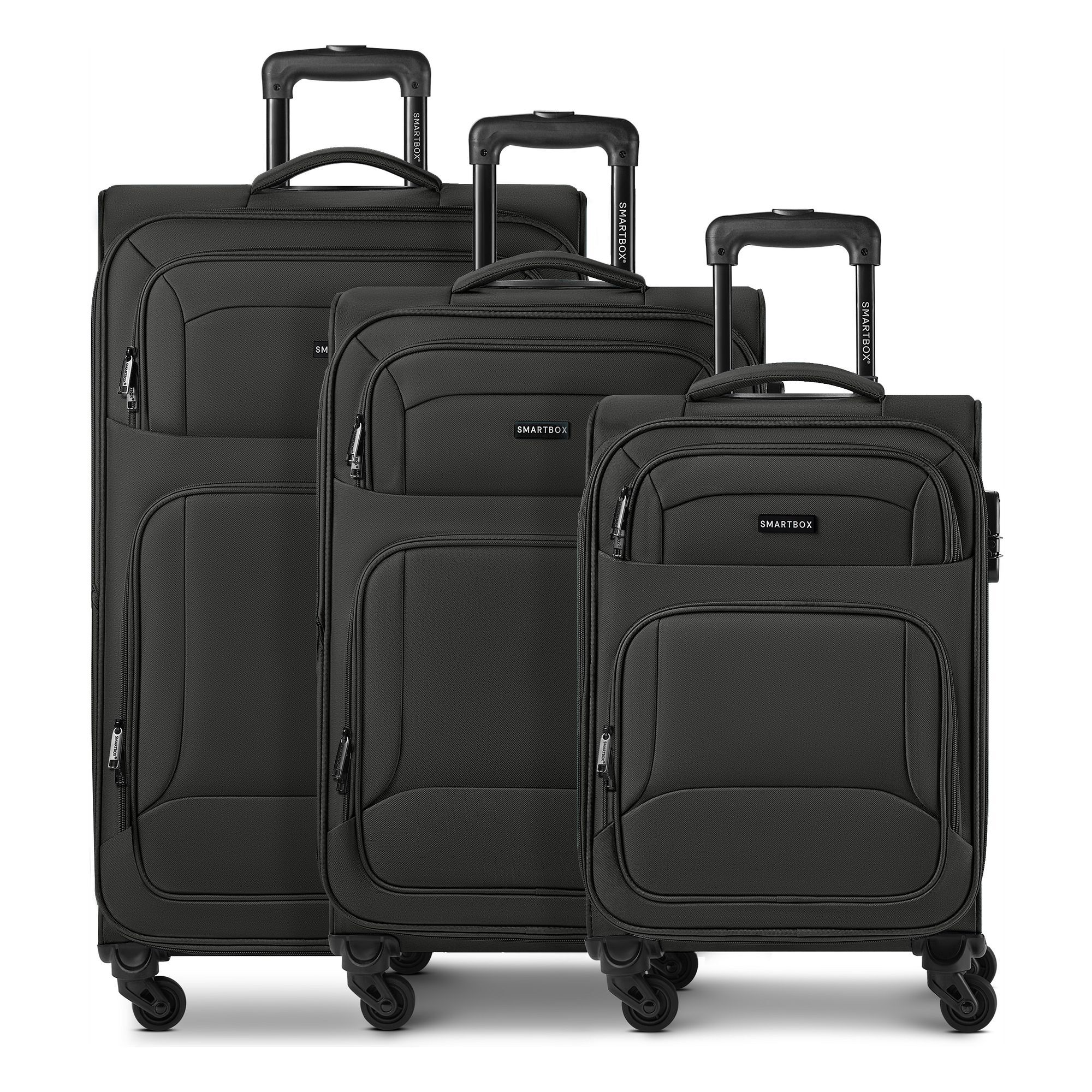 Smartbox Kofferset "Edition 04 4 Rollen Kofferset 3-teilig mit Dehnfalte"