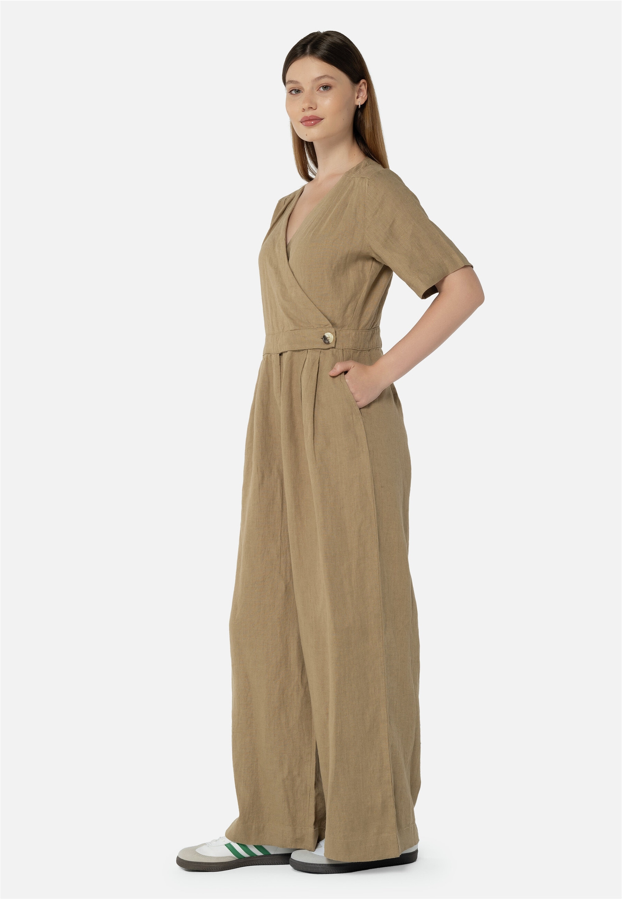 freshlions Jumpsuit »Kira«, im klassischen Design