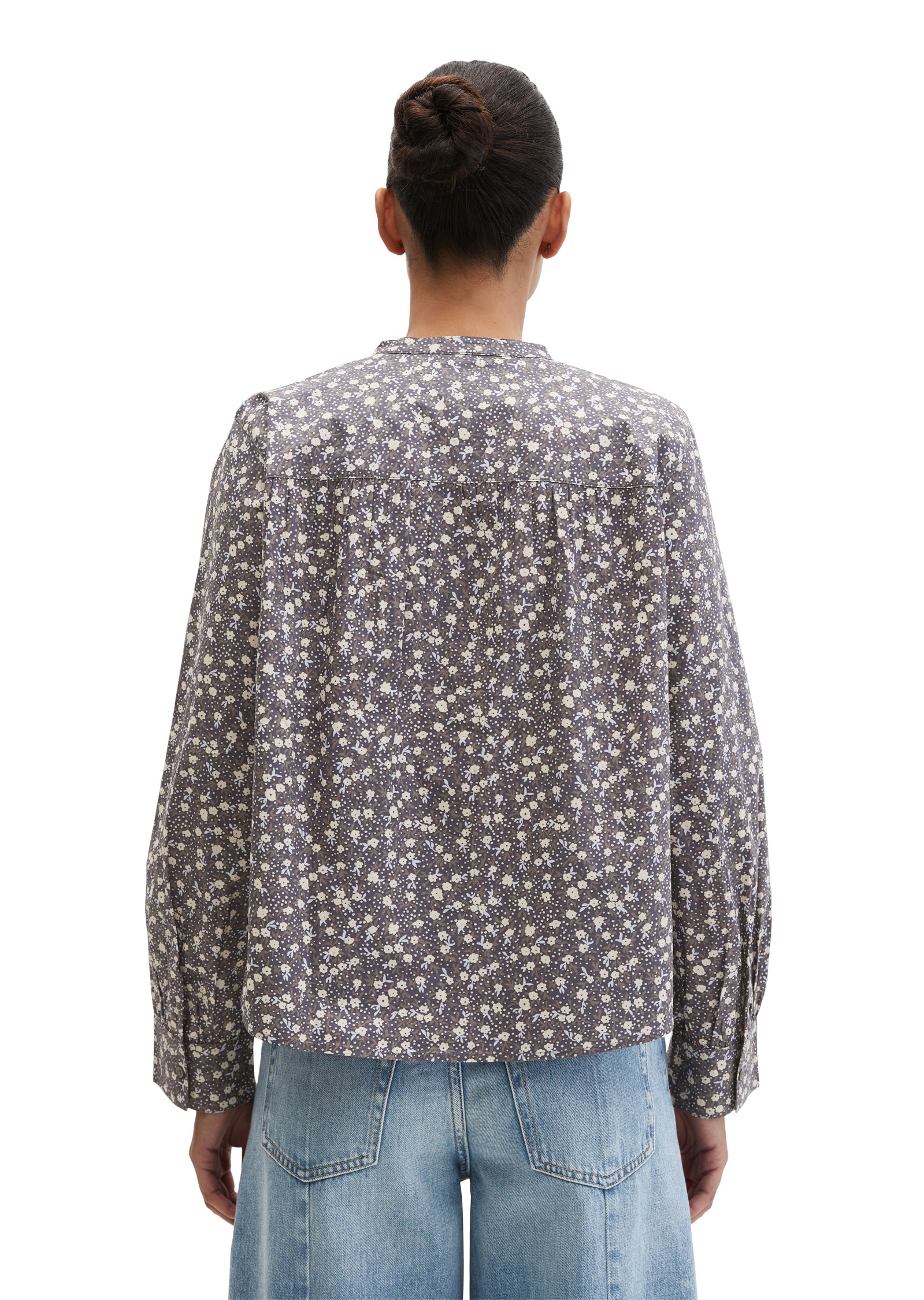 Marc O'Polo Langarmbluse »aus leichter Papertouch-Popeline«