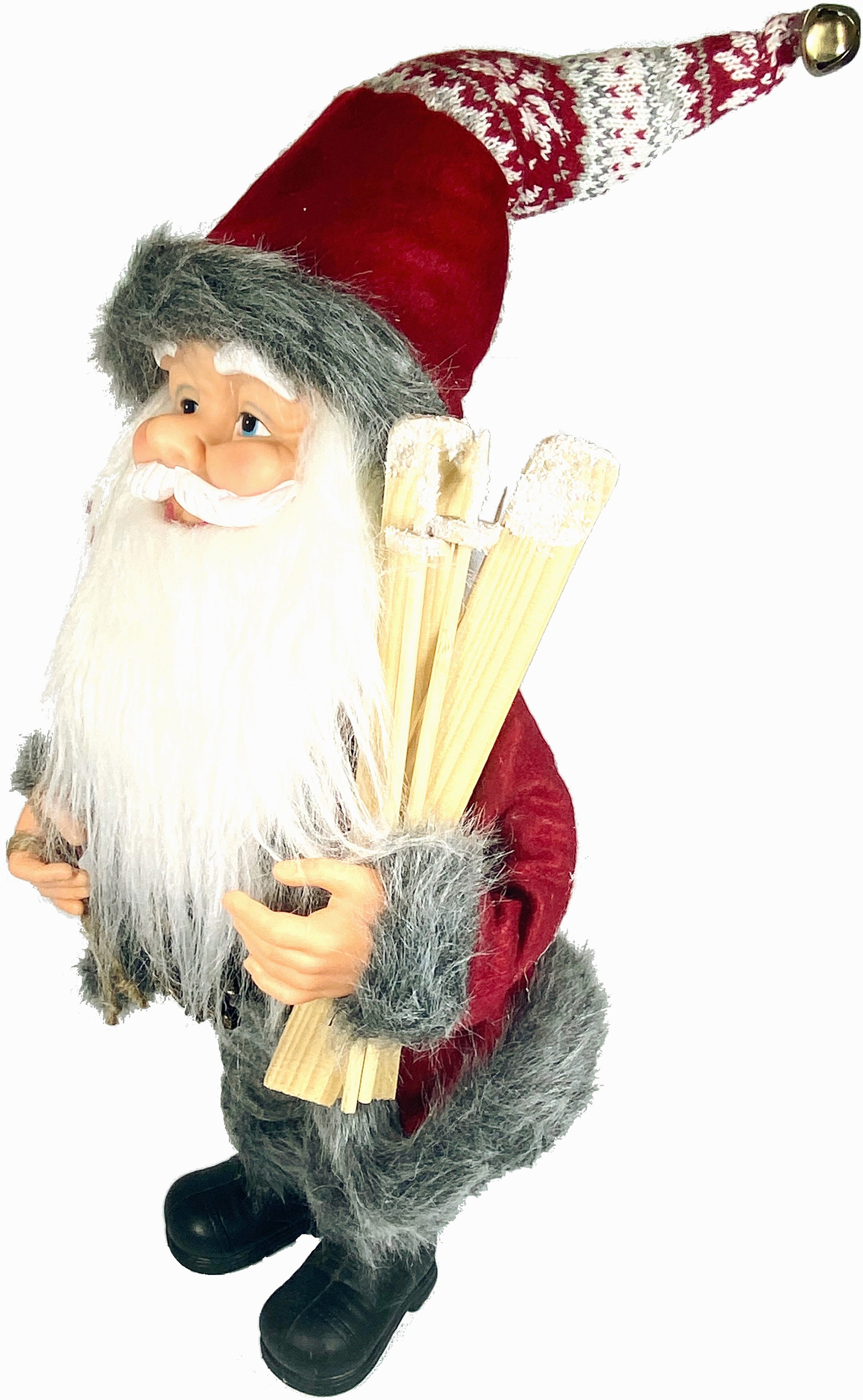 my home Weihnachtsmann »Weihnachtsdeko«, mit Skieren und Geschenken, Höhe ca.  50 cm bestellen | BAUR | Weihnachtsmänner