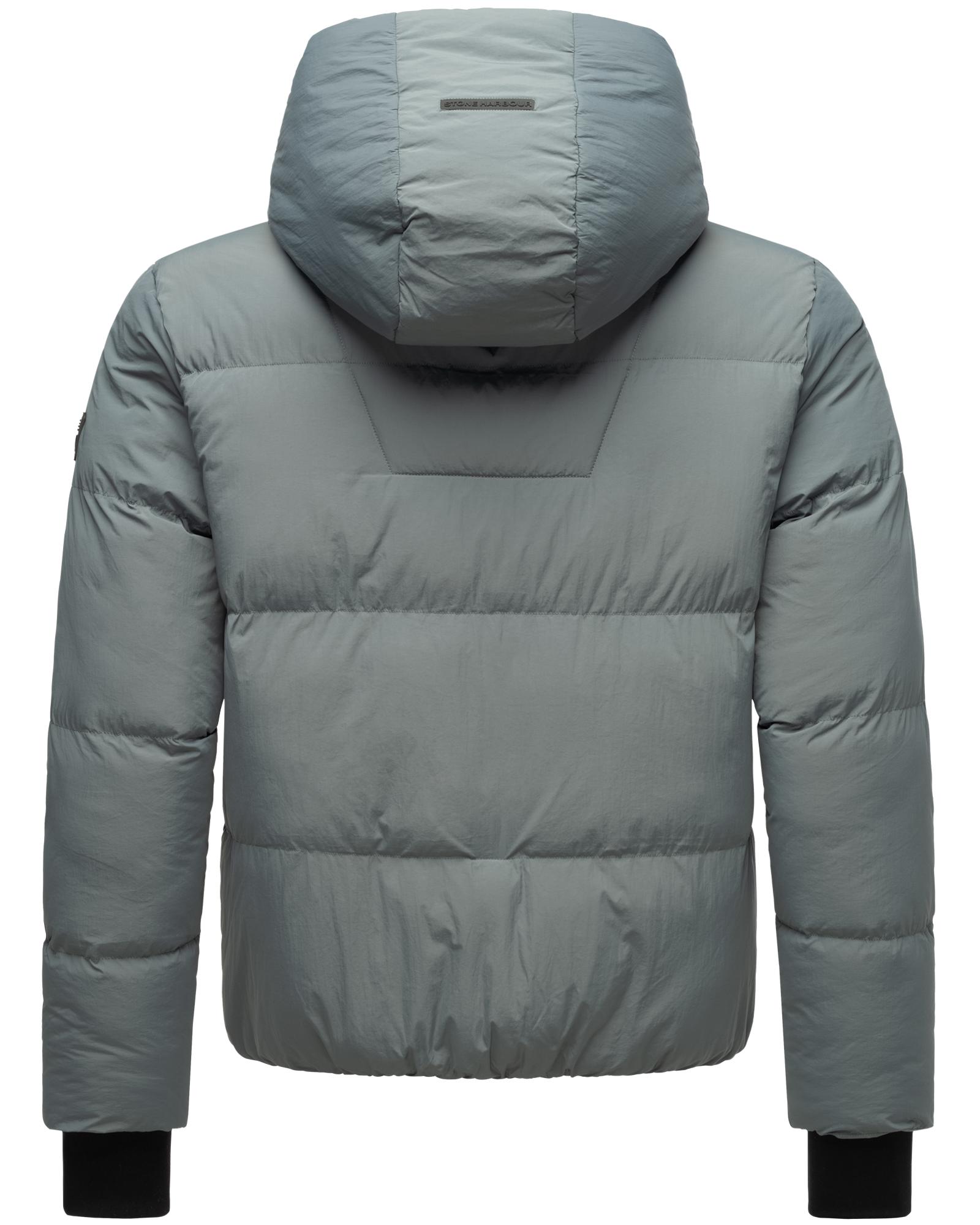 Thumbnail - Stone Harbour Steppjacke "Tayroos XX", mit Kapuze, Gesteppte Herren Winterjacke mit Kapuze