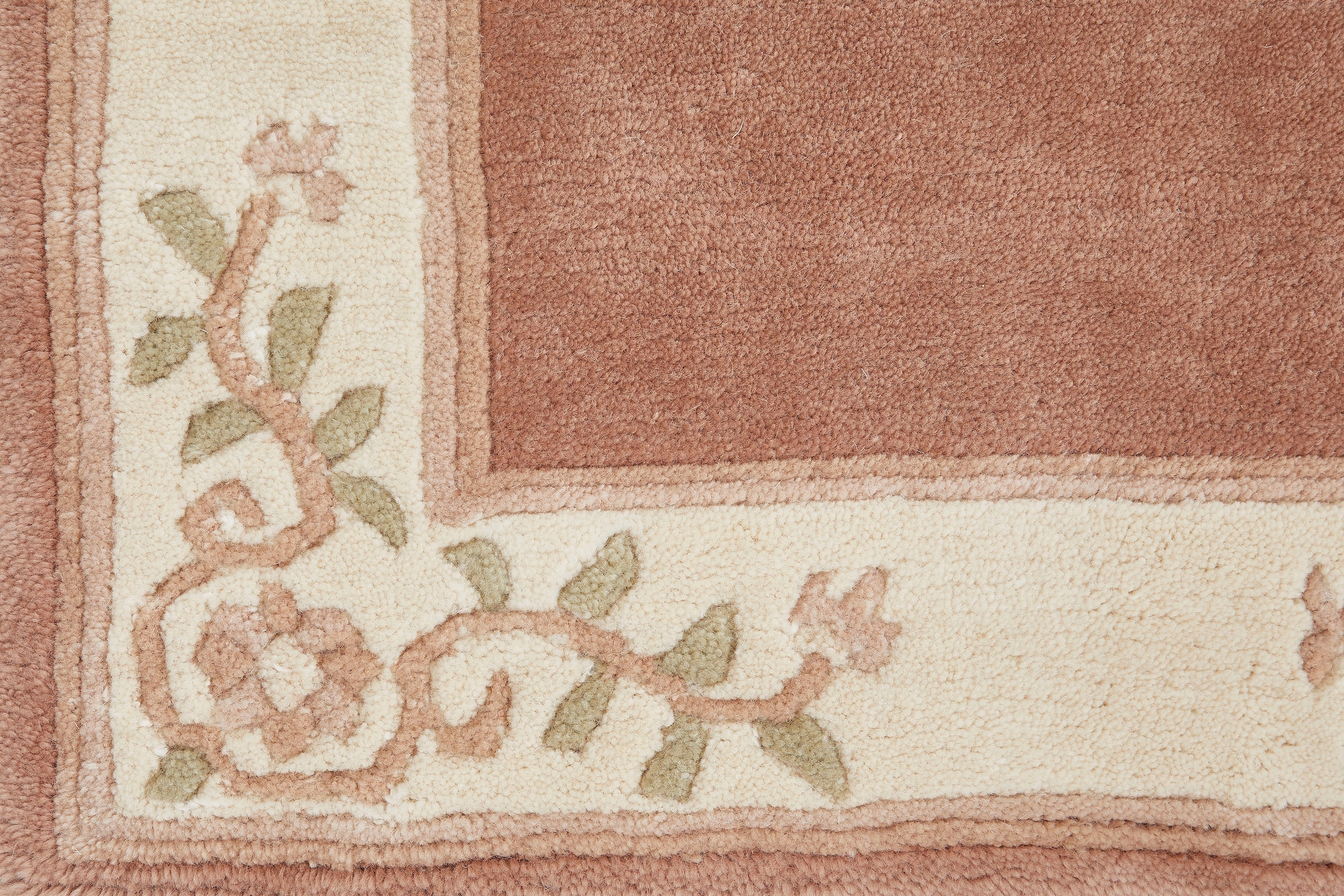 LUXOR living Orientteppich »Giza«, rechteckig, reine Wolle, handgeknüpft, mit Bordüre und Fransen