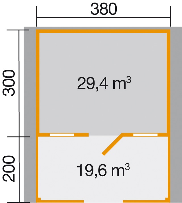 günstig »138 Gr.1«, BAUR Gartenhaus B weka (Set) |