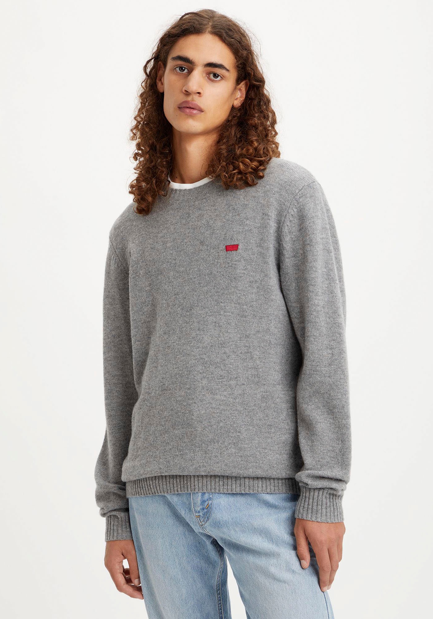 Levis Wollpullover "ORIGINAL HM SWEATER" klassische Rundhalsform günstig online kaufen