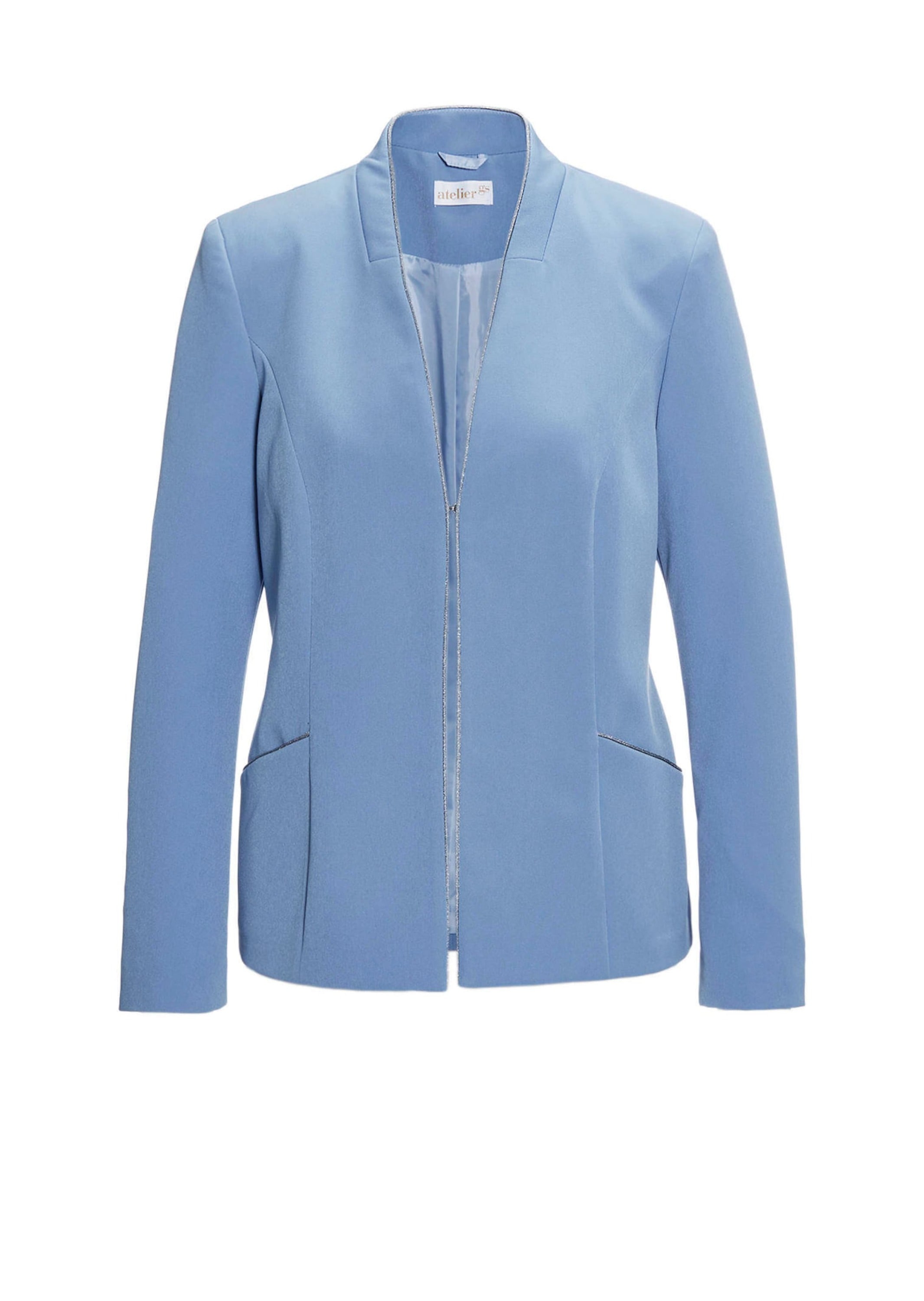 GOLDNER Jackenblazer "Blazer mit feinen Kontrastpaspeln" Ohne günstig online kaufen