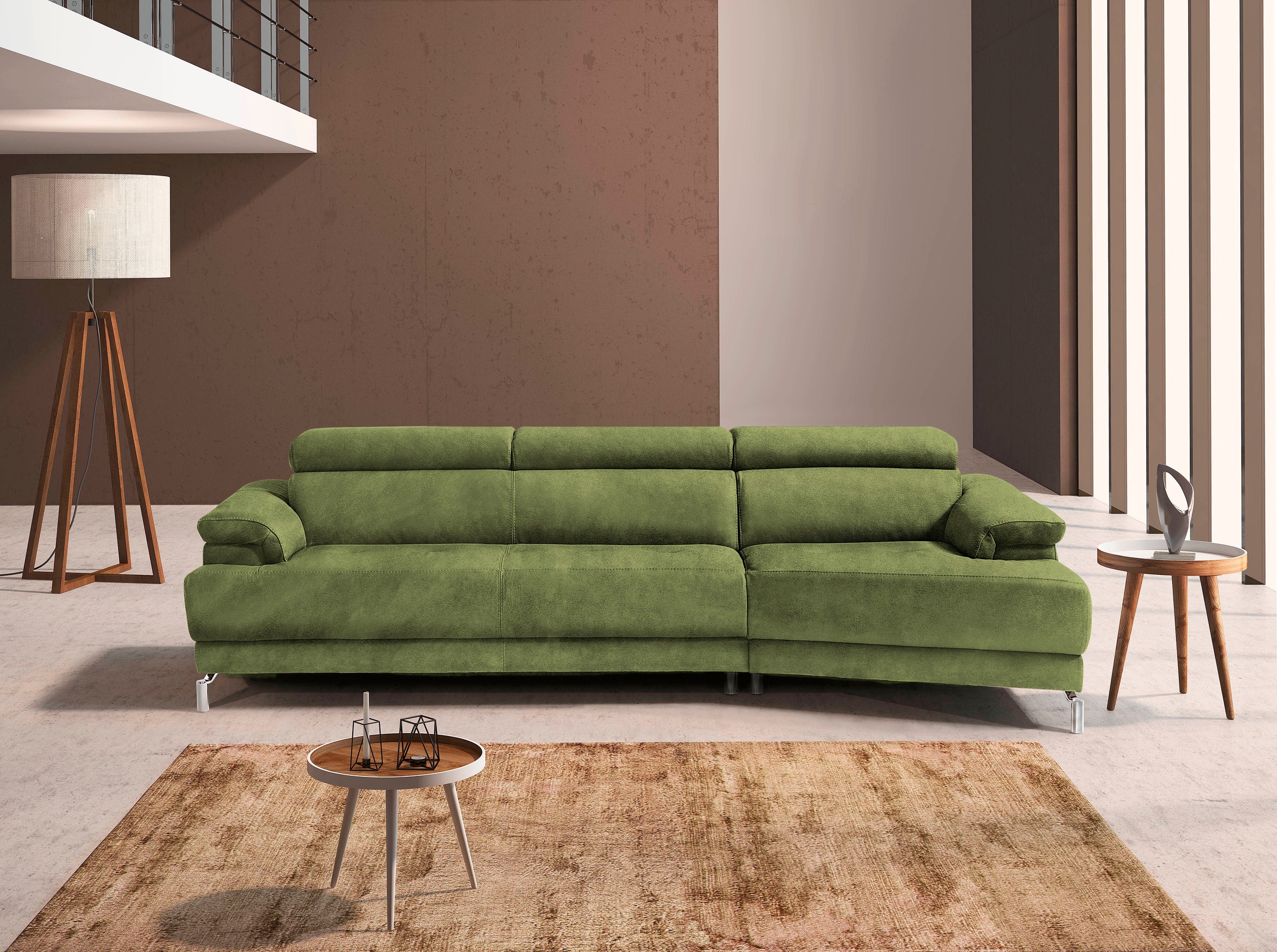 Egoitaliano Ecksofa "Soul, extravagantes Designsofa, Megasofa, super bequem günstig online kaufen