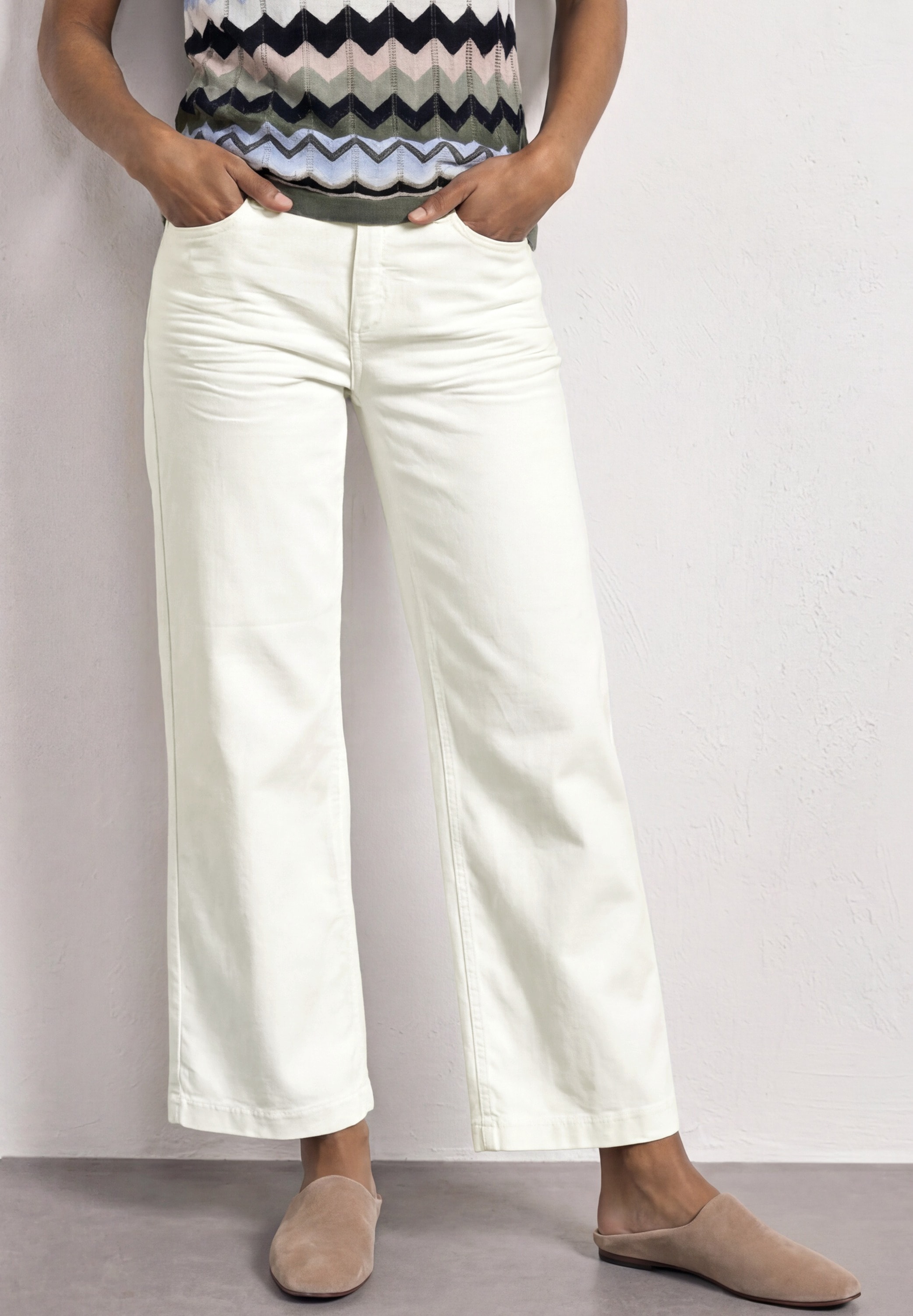 STREET ONE Loose-fit-Jeans High Waist