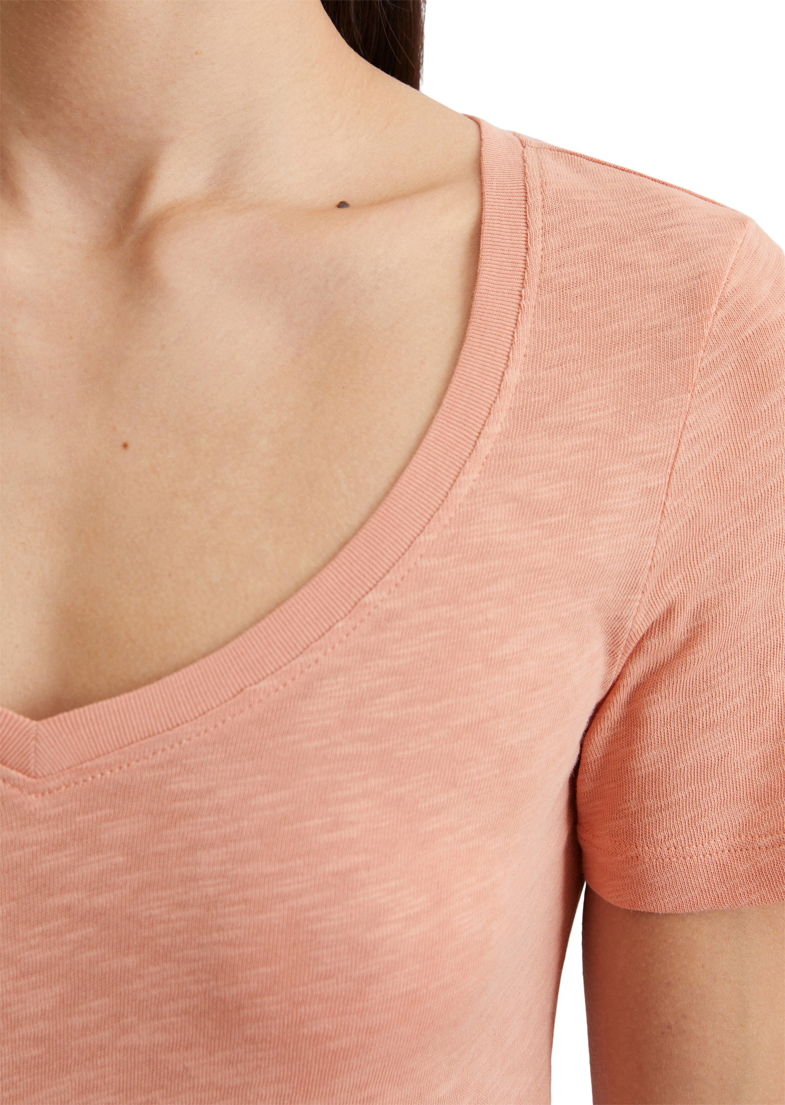 Marc O'Polo T-Shirt »aus Organic Cotton Slub Jersey«