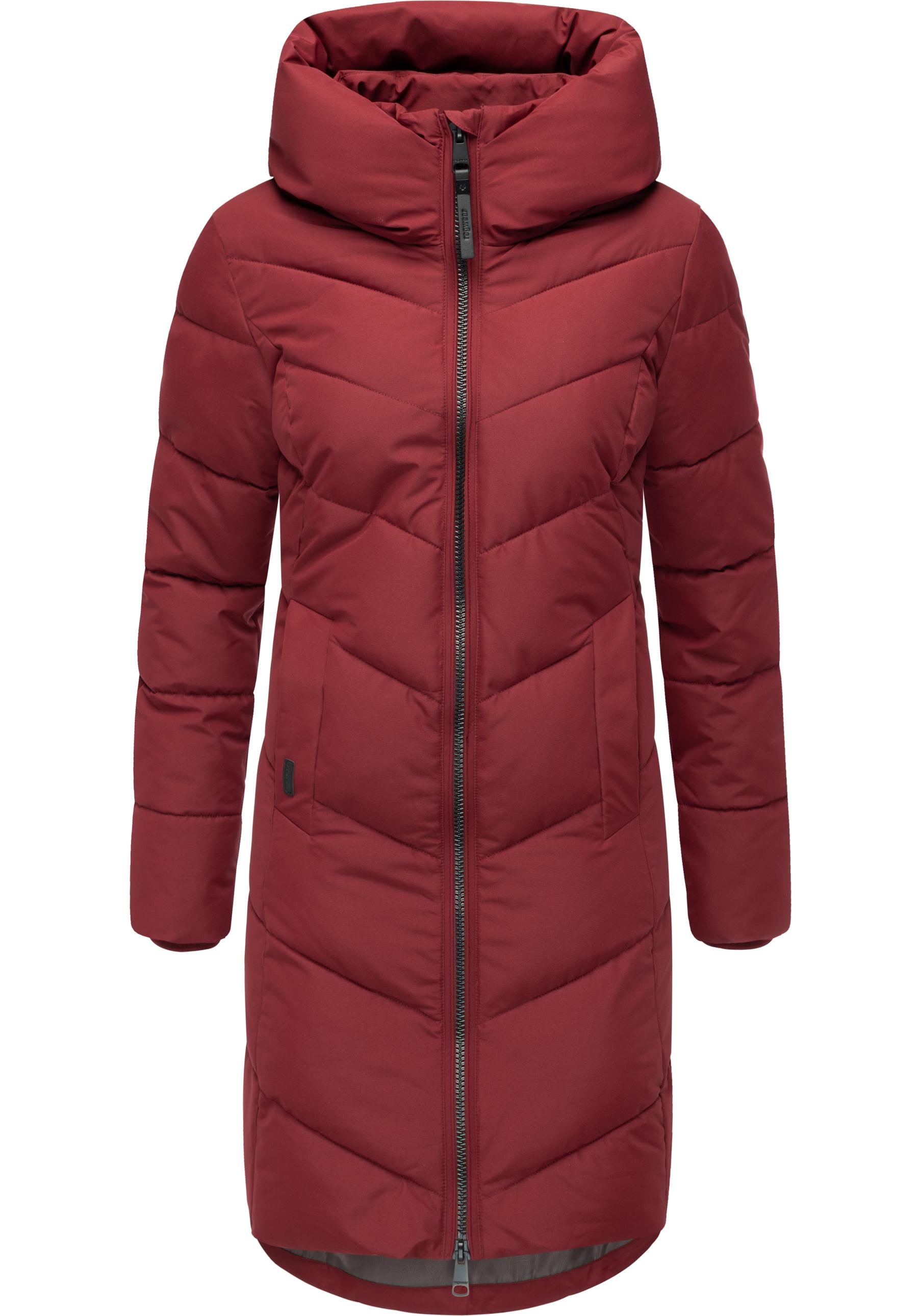 Ragwear Steppmantel "Natalin YOUMODO" Warmer Damen Wintermantel mit V-Stepp günstig online kaufen