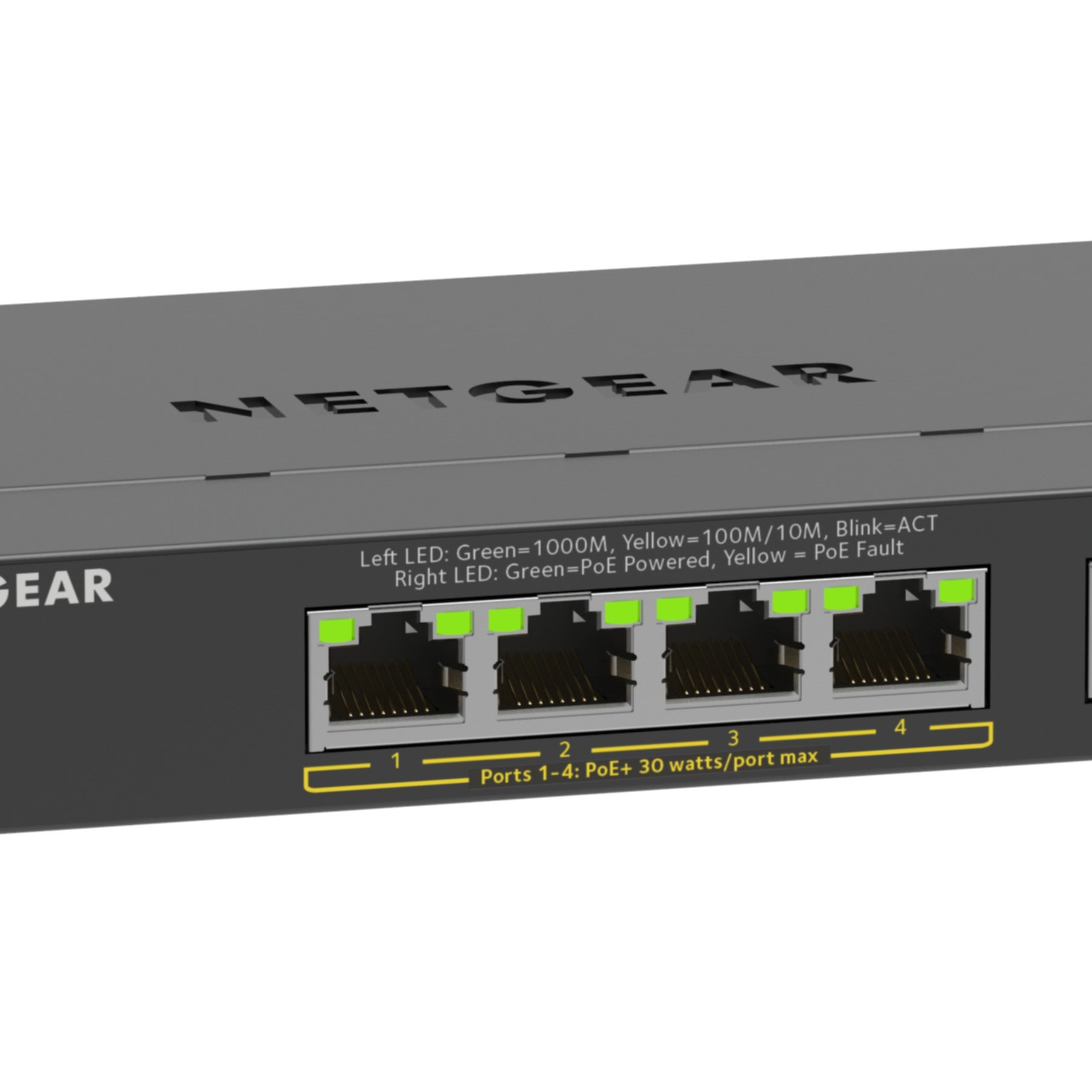 NETGEAR Netzwerk-Switch »5-Port Gigabit Ethernet High-Power PoE+ Plus Switch«