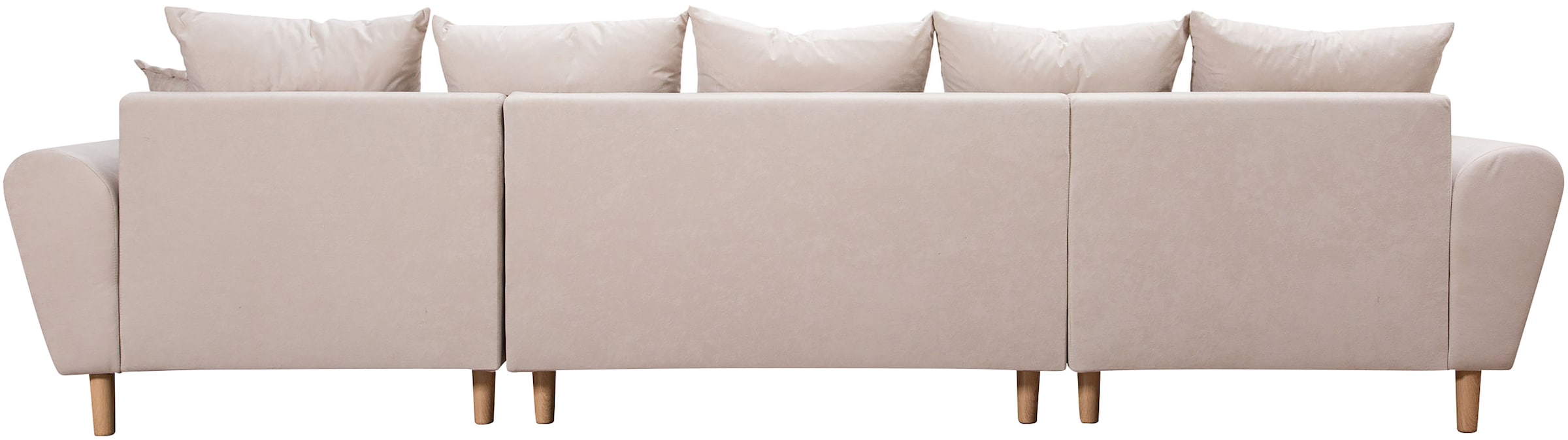 COLLECTION AB Wohnlandschaft »Raisa U-Form«, mit Federkern, Kissen und Steppung im Sitzbereich