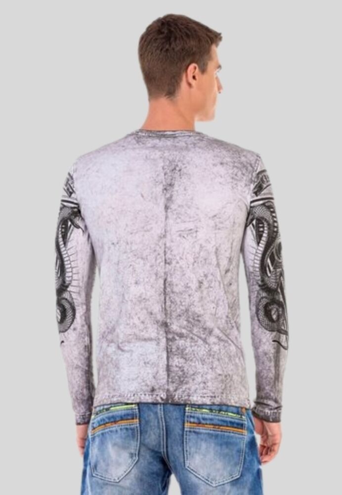 Cipo & Baxx T-Shirt »Sweatshirts«, mit coolem Print