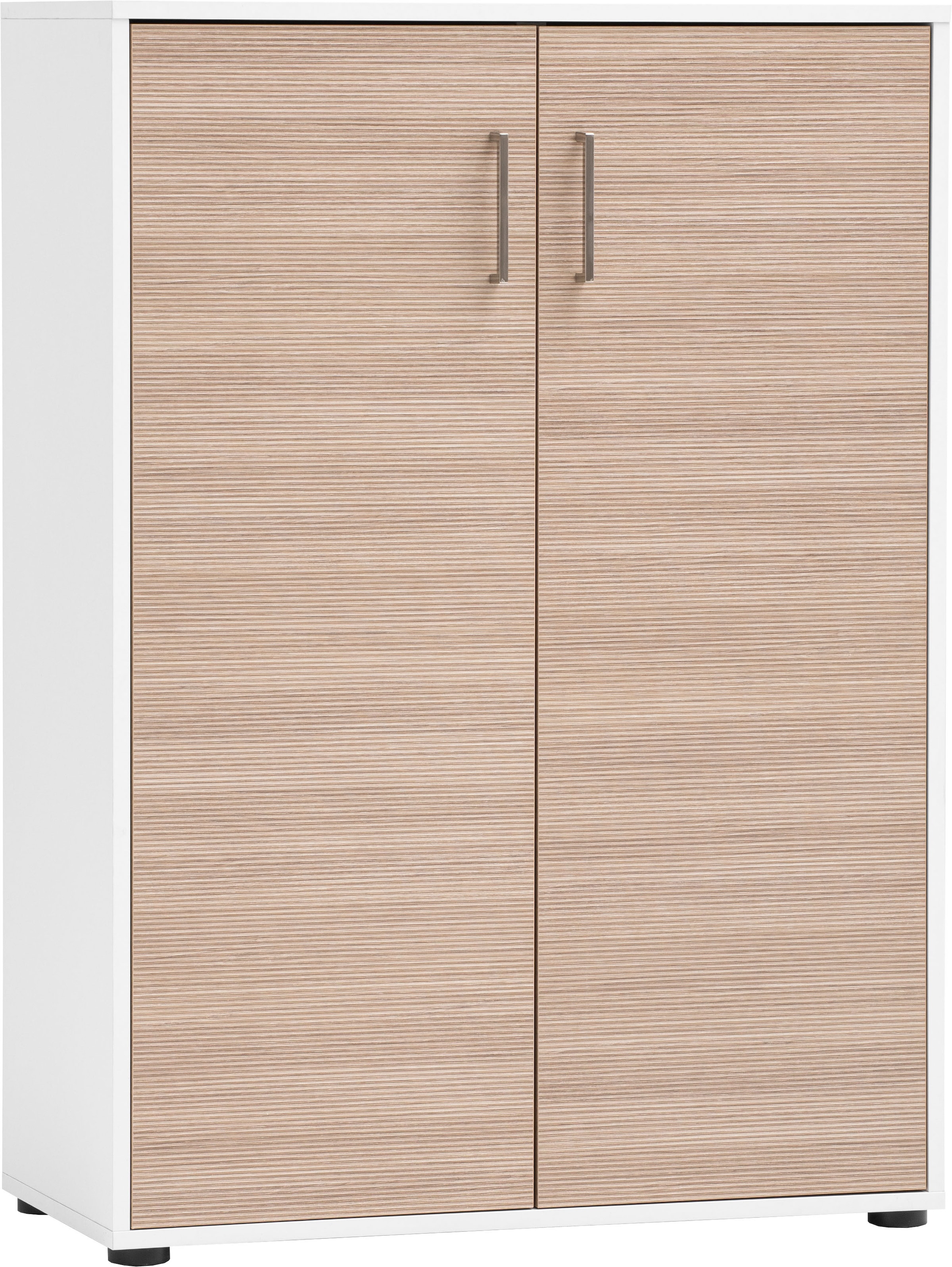 Schildmeyer "METZ, 2 Türen in Canello, Höhe 113,4 cm, 6 Fächer, MADE IN GERMANY" 1 Stk. tlg. Fronten in Canello, MADE IN GERMANY