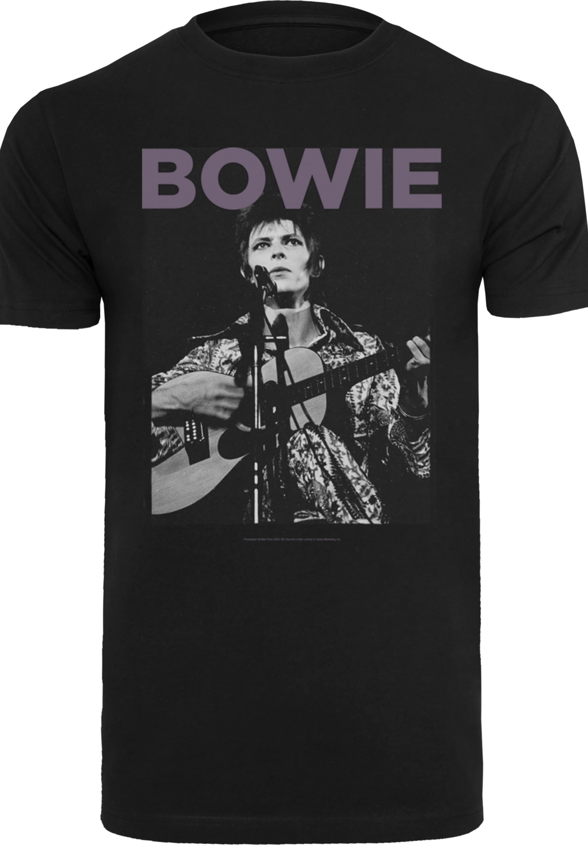 F4NT4STIC T-Shirt »David Bowie Rock Poster«, Print