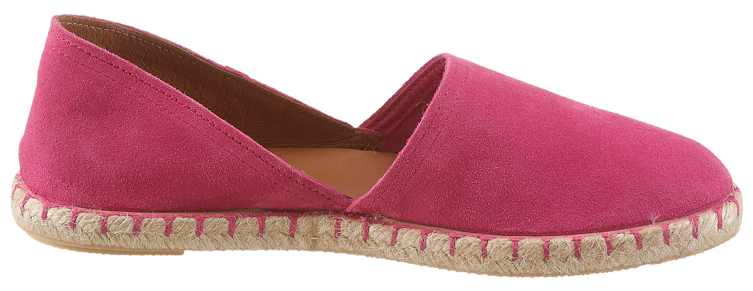 VERBENAS Espadrille »CARMEN SERRAJE«  , Schlupfschuh, Sommerschuh, Loafer mit typischem Jute-Rahmen