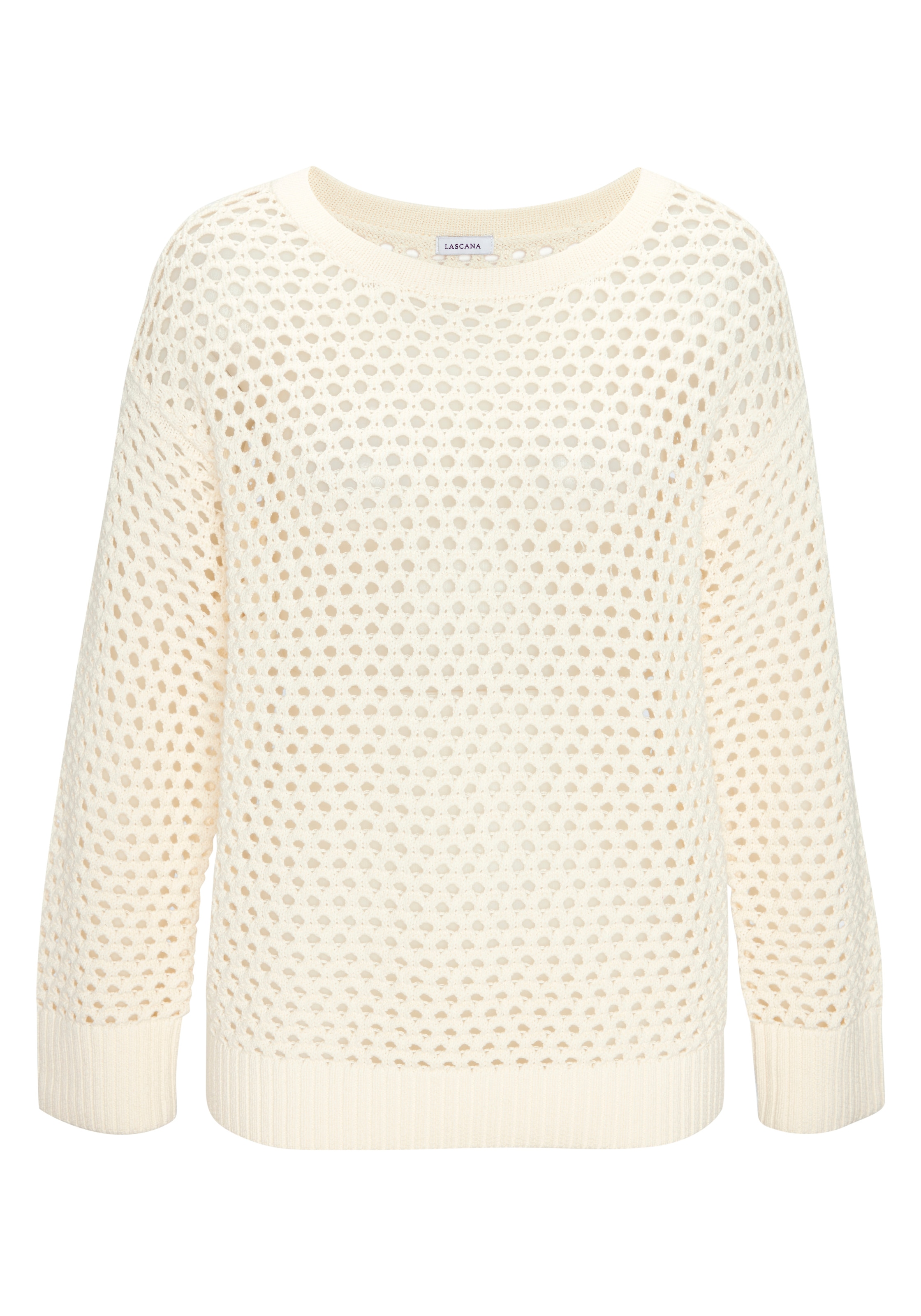 LASCANA Ajourpullover