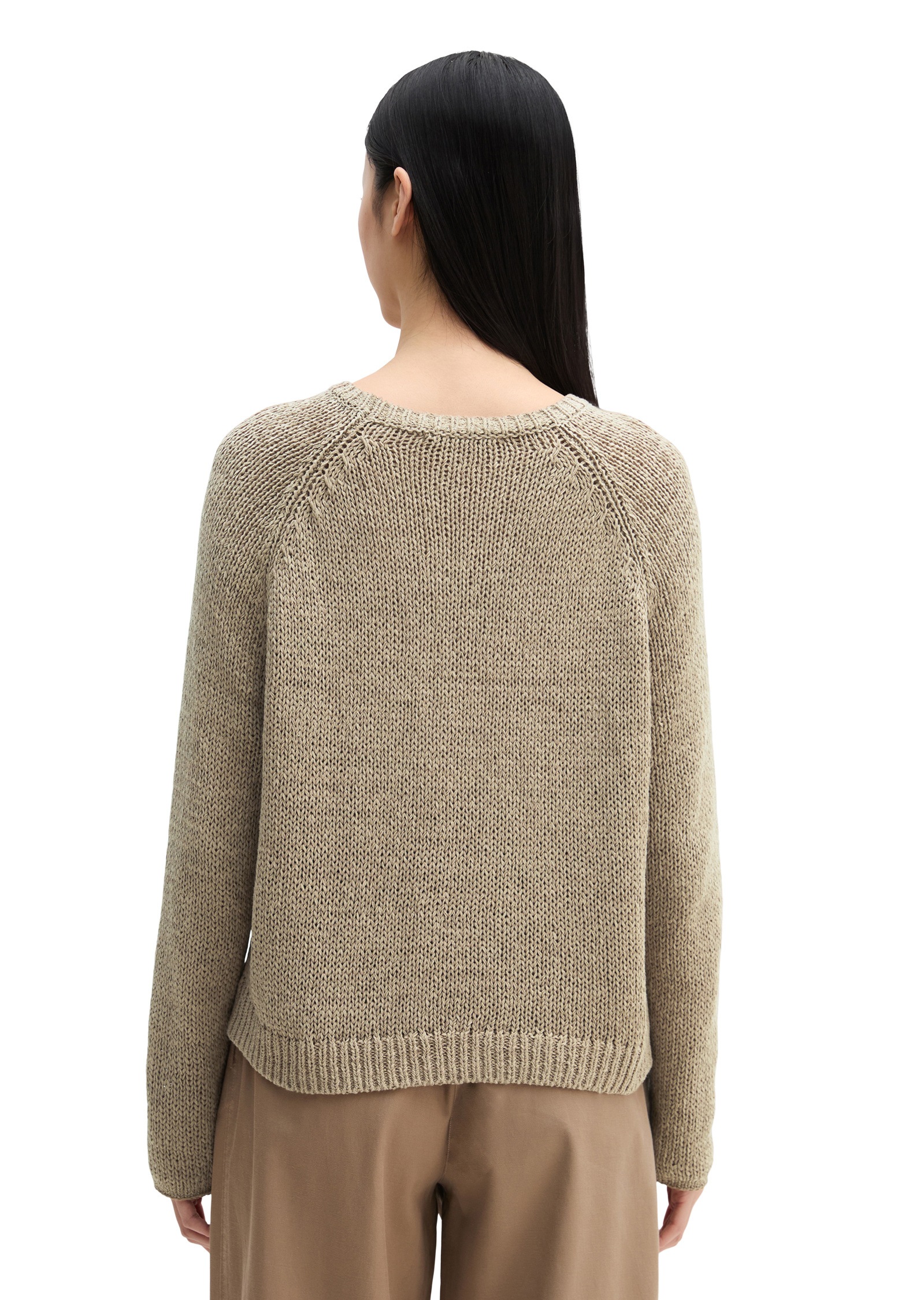 Marc O'Polo Strickpullover »aus Bändchengarn«