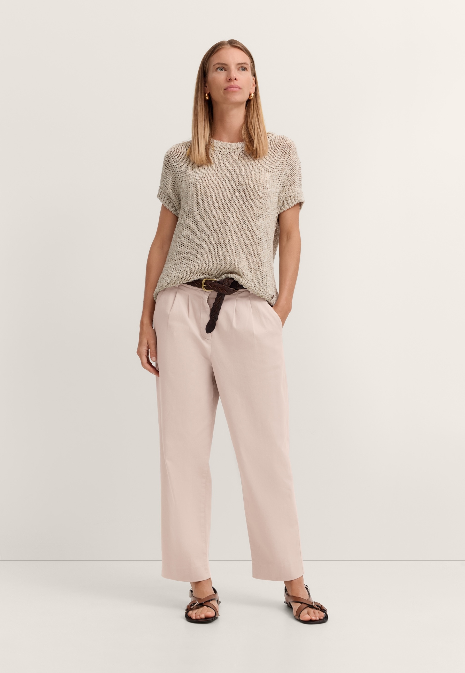 bugatti Stoffhose  Modern Fit mit Bundfalten