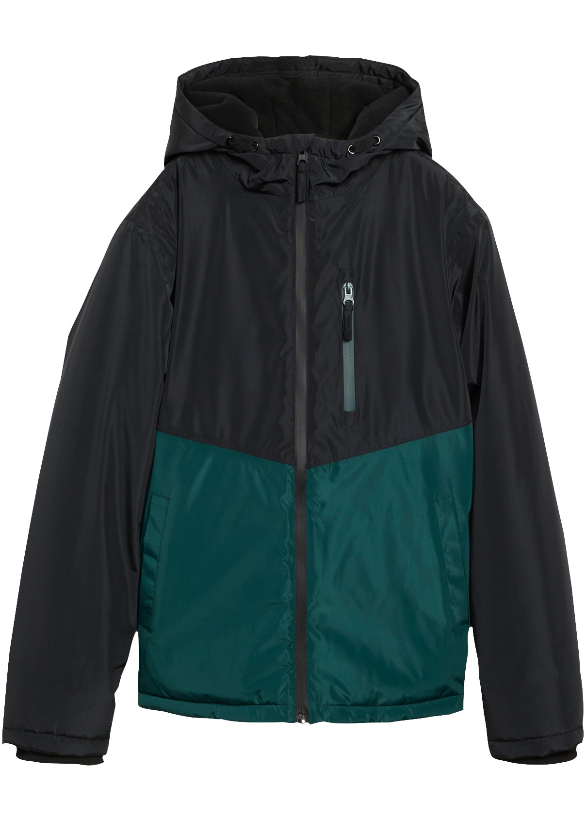 bonprix Winterjacke für Jungen, Regular Fit, sportlicher Stil, aus Polyester