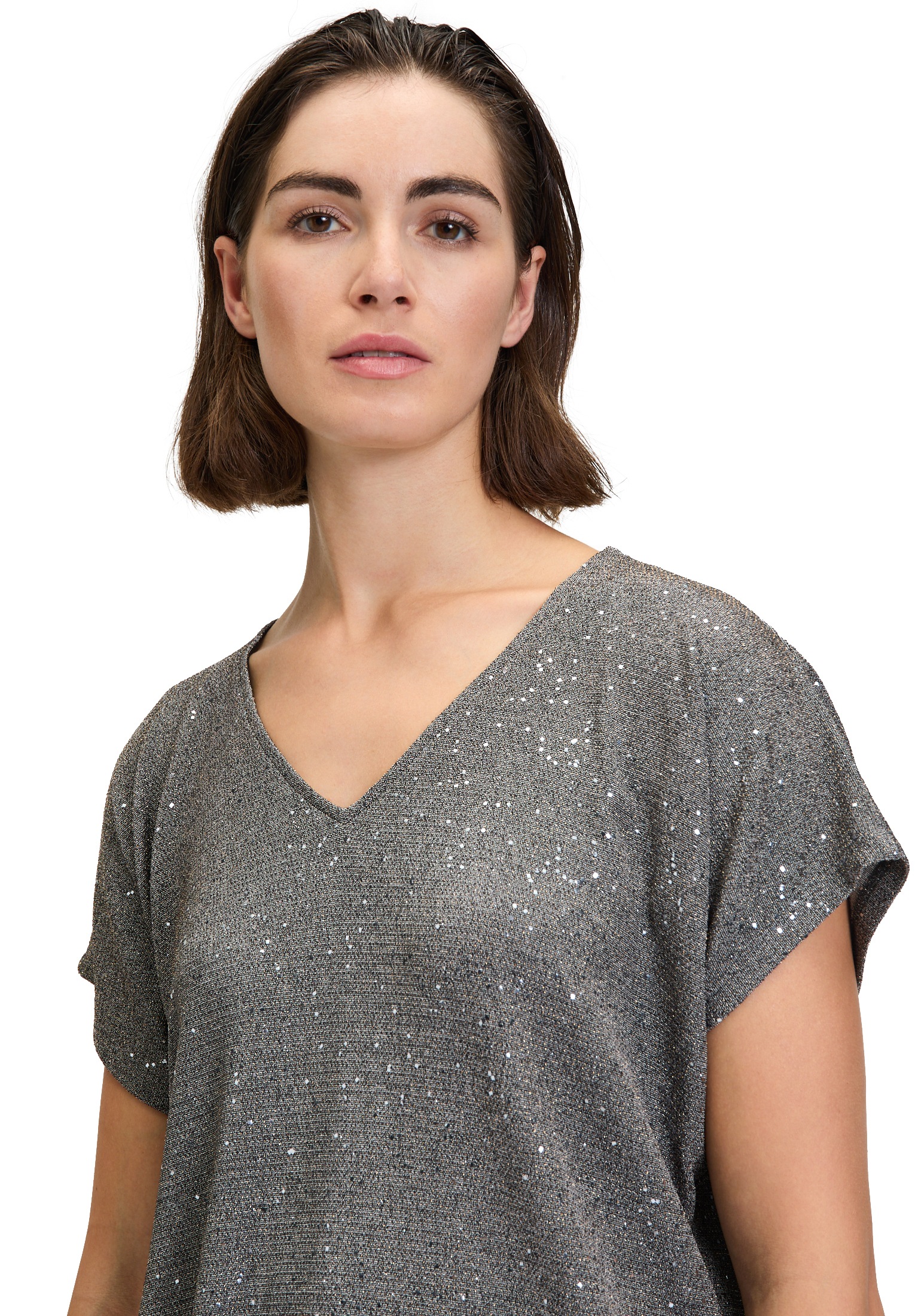 Vera Mont Shirtbluse »Vera Mont Blusenshirt mit V-Ausschnitt«