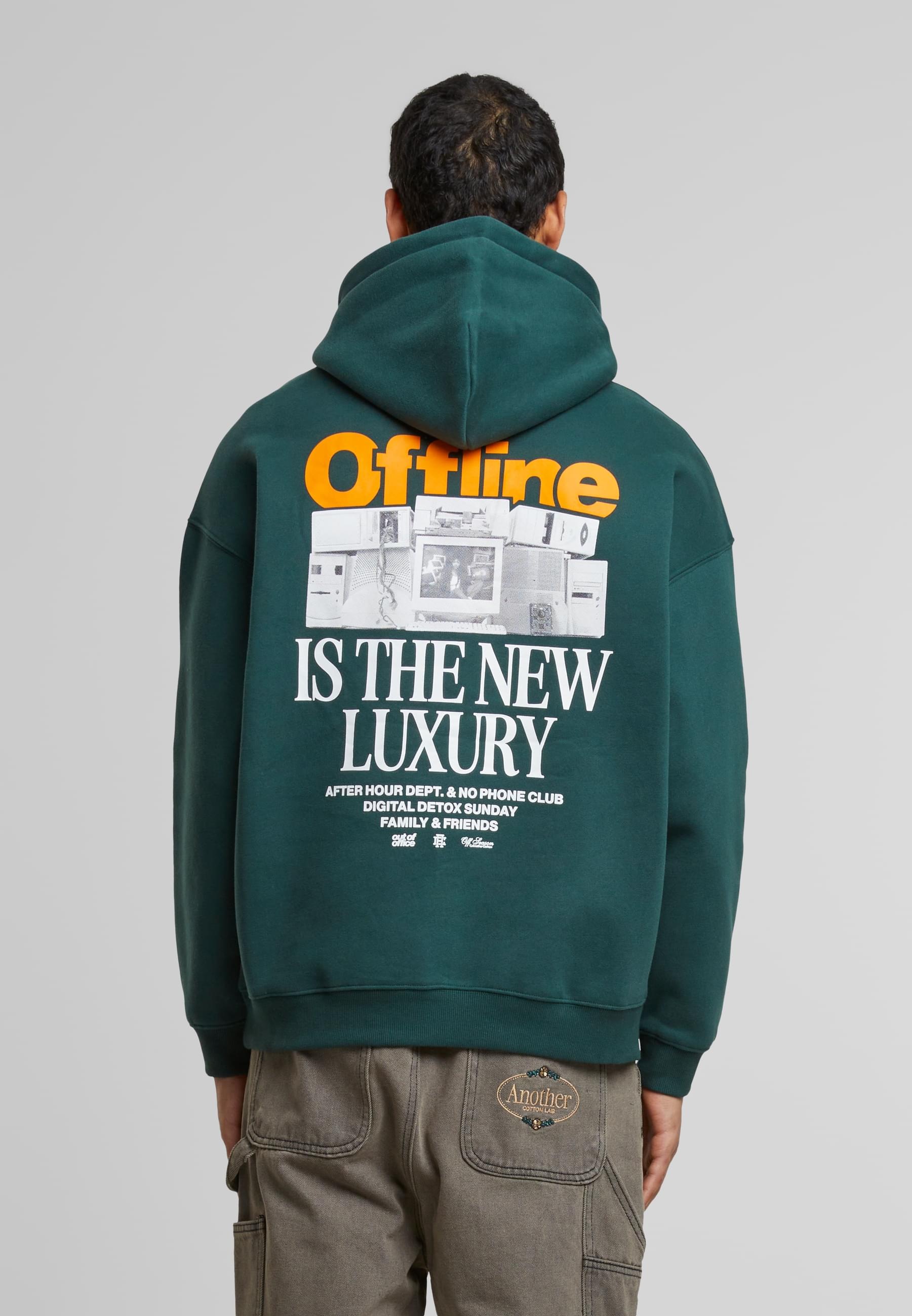 Another Cotton Lab Kapuzensweatshirt »Another Cotton Lab Offline Luxury Oversized Hoodie«, (1 tlg.)
