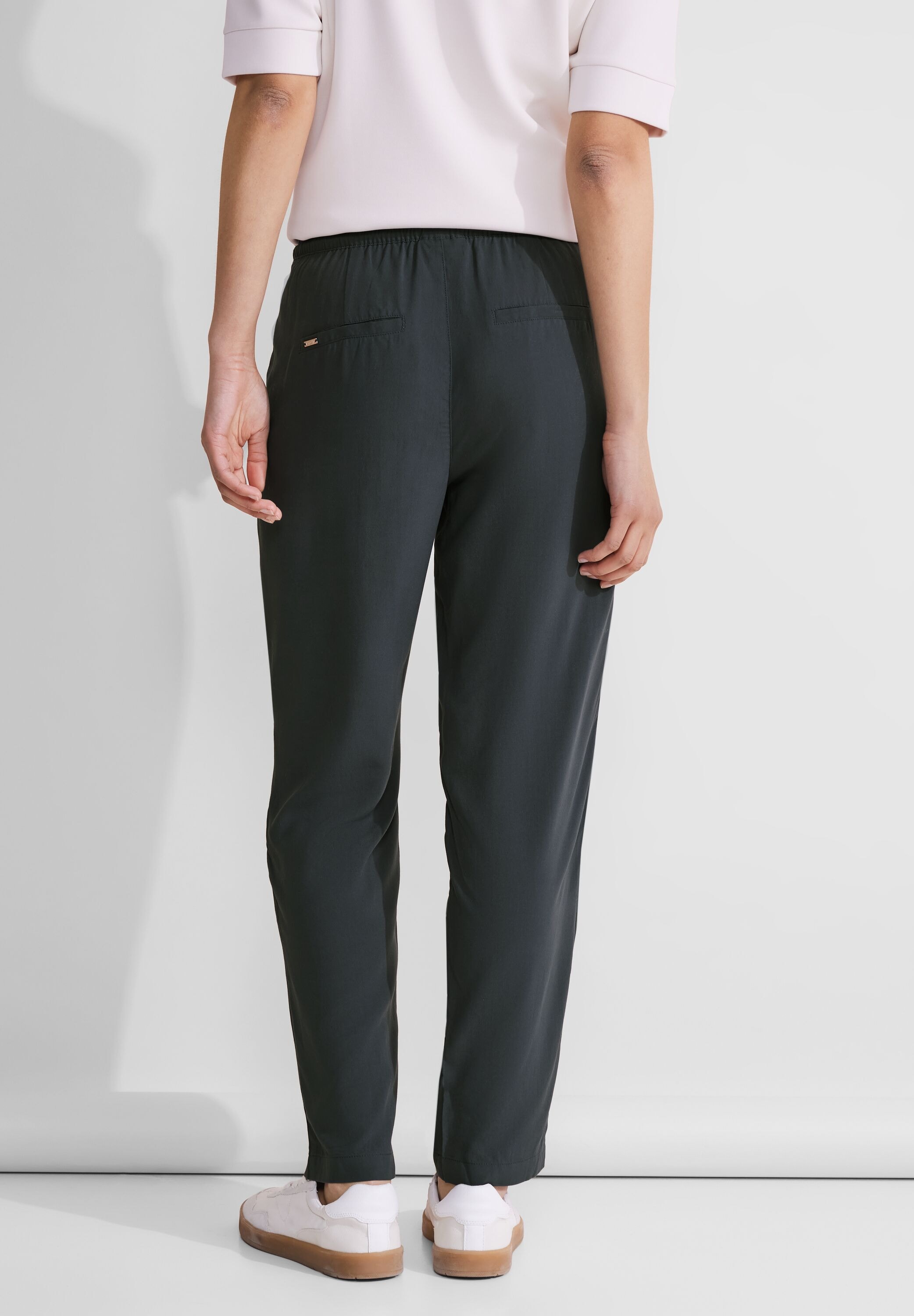 STREET ONE Röhrenhose, Middle Waist