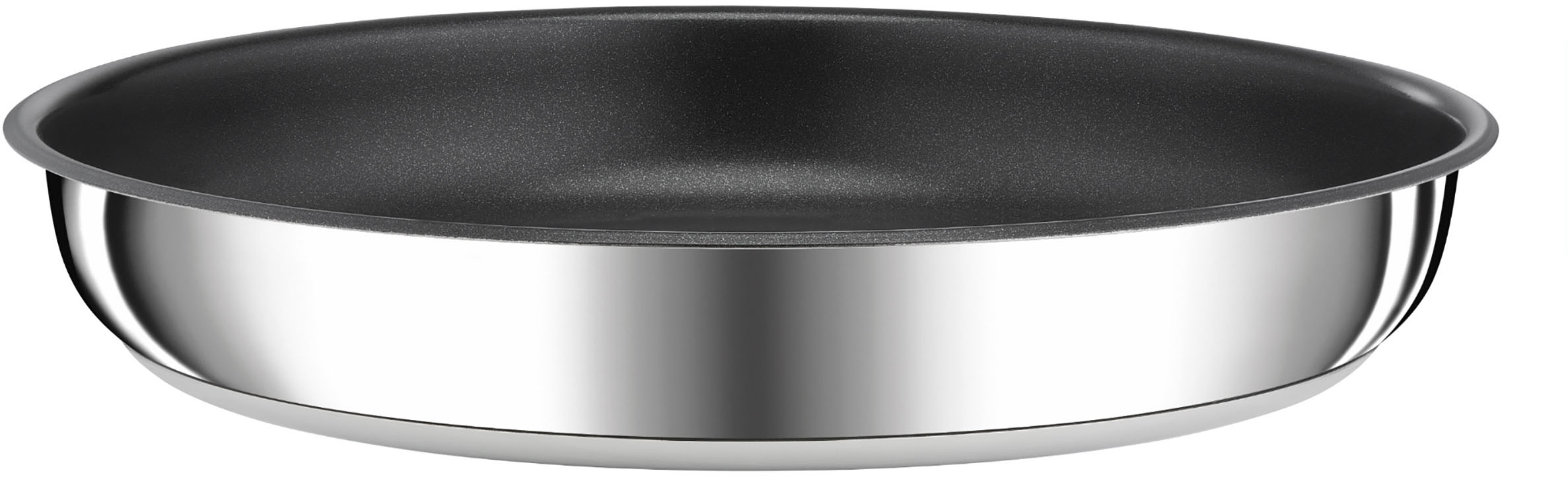 Thumbnail - Tefal Bratpfanne "Ingenio Preference" Edelstahl 1 Stk. tlg. stapelbar, Antihaftversiegelung, Thermo-Signal, 18/10-Edelst...