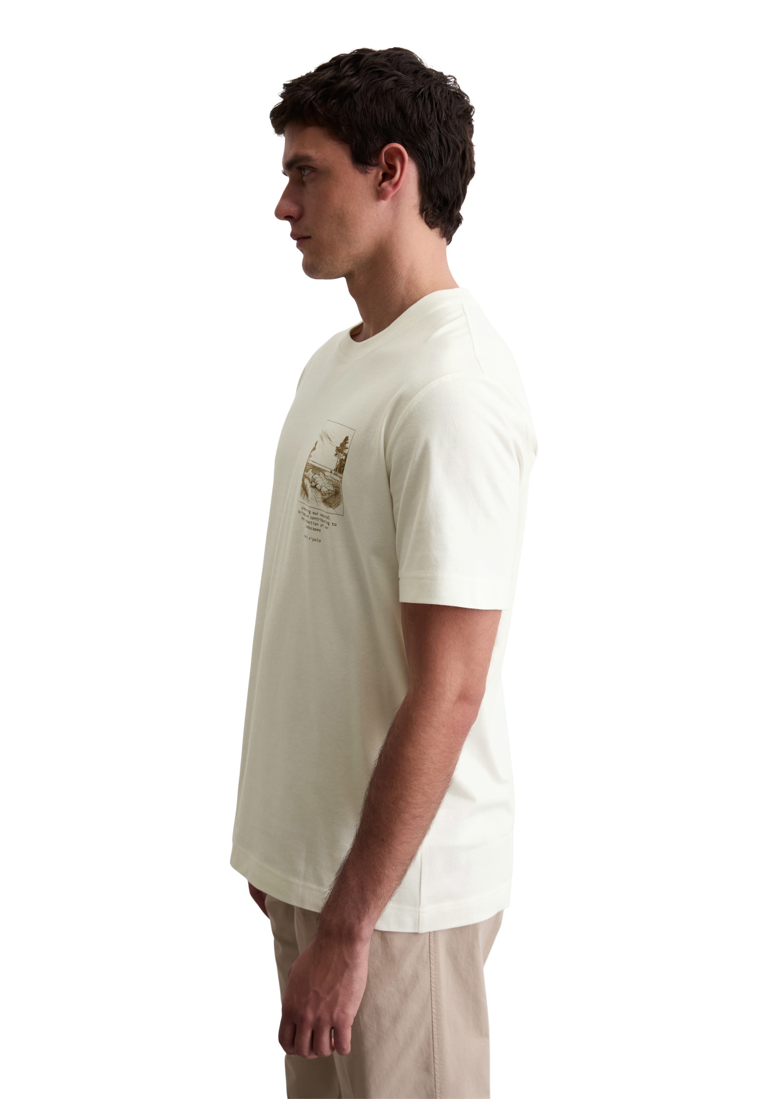 Marc O'Polo T-Shirt »mit Nature-Print«