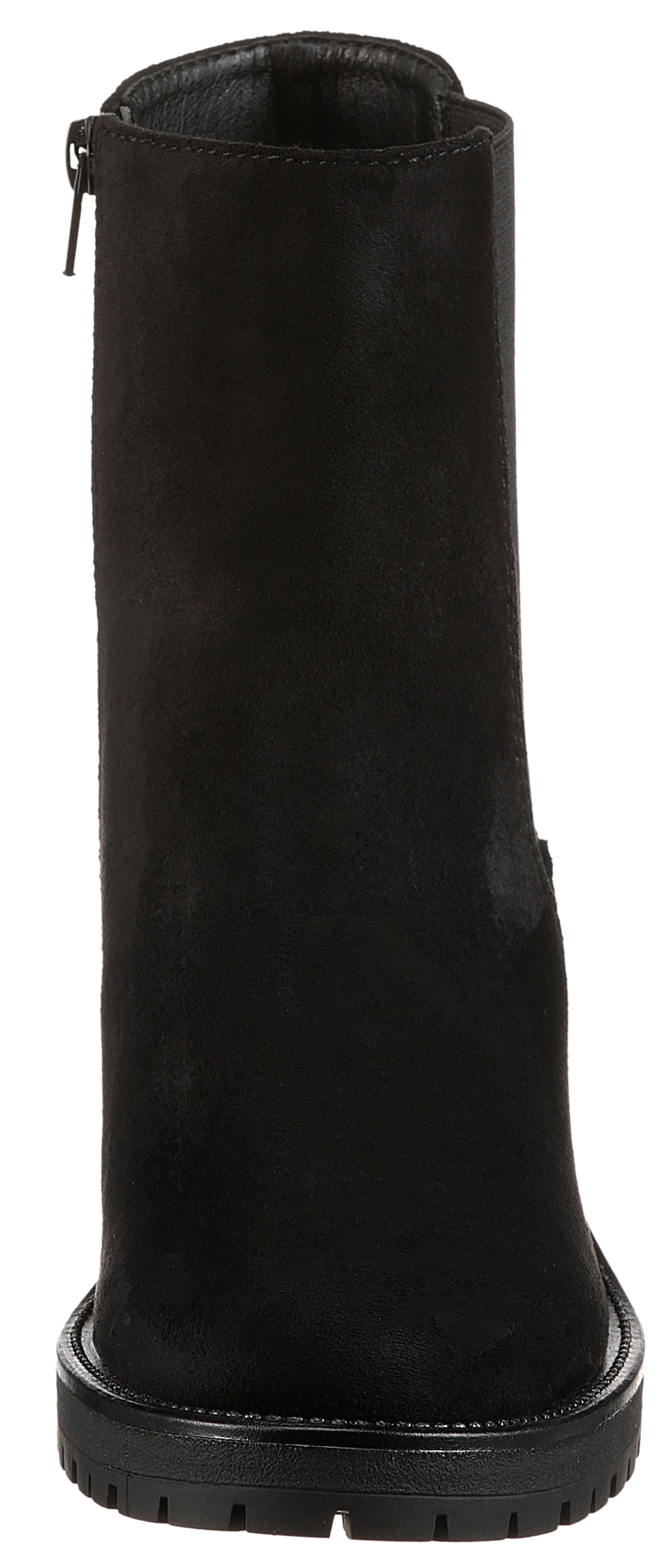 Aniston SHOES Chelseaboots, Stiefelette mit Reißverschluss und Stretcheinsatz - NEUE KOLLEKTION