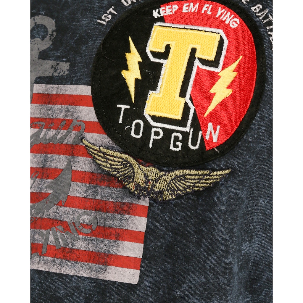 TOP GUN T-Shirt »Anchor TG20191065«