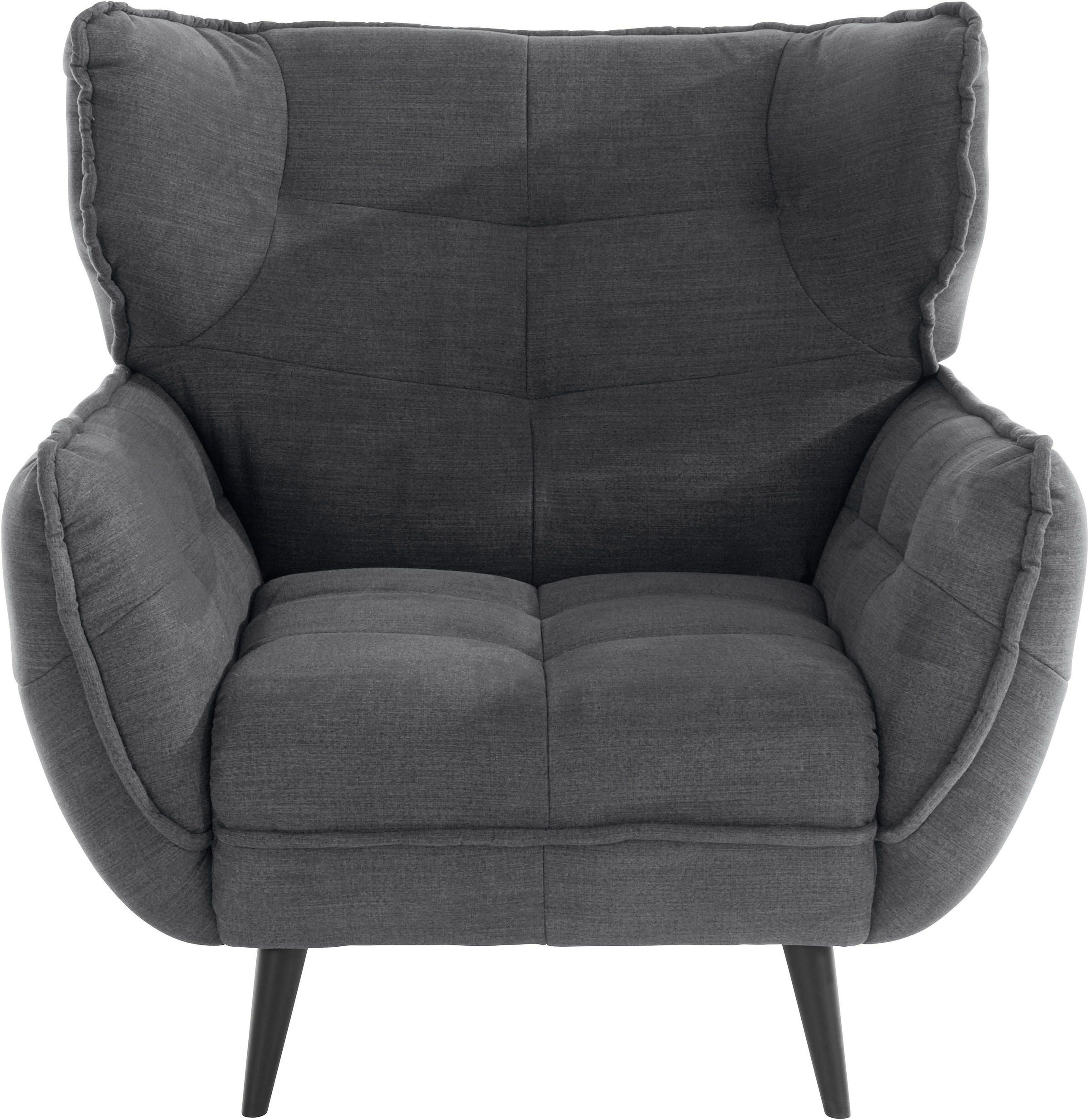 Home affaire Sessel "Ariana" Stylischer Hochlehner bzw. Ohrensessel günstig online kaufen