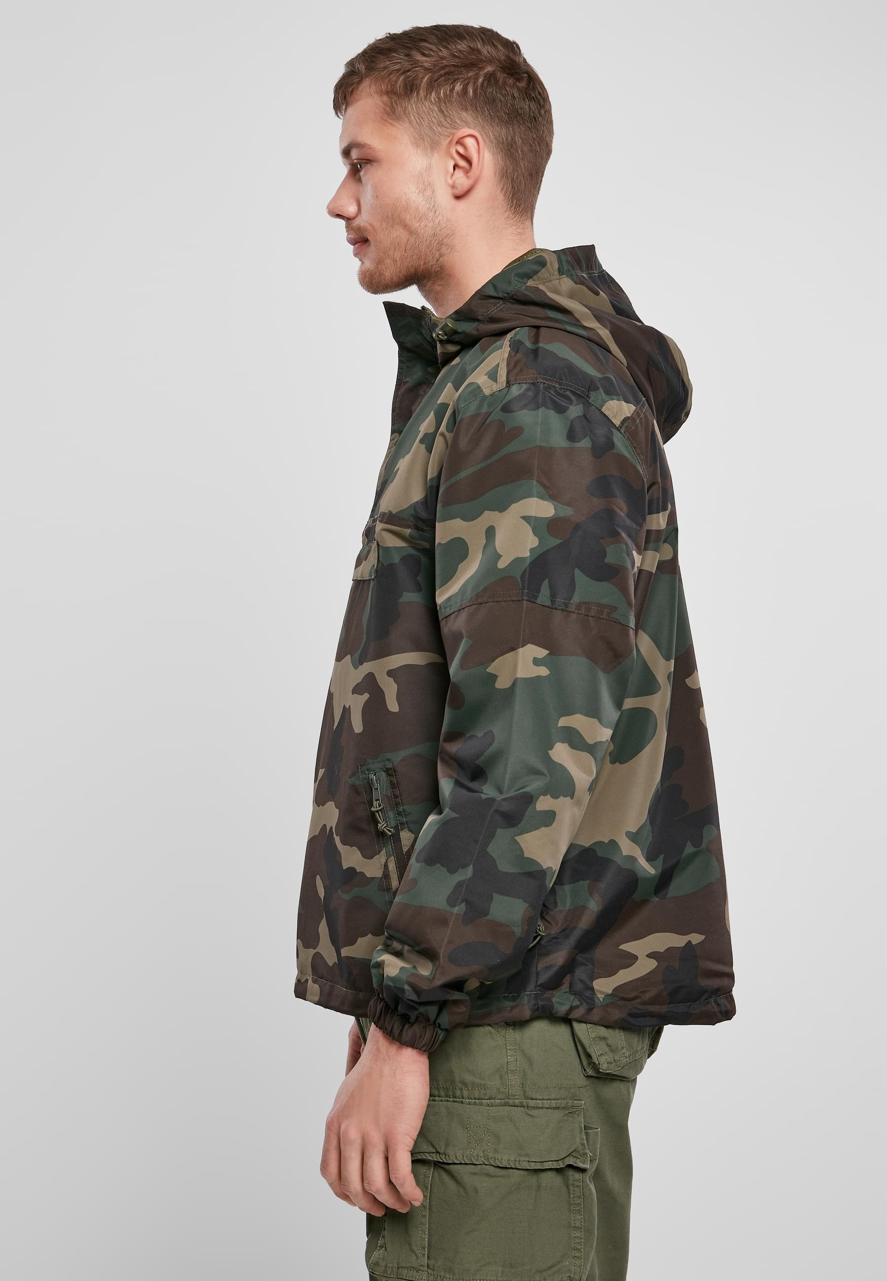 Brandit Allwetterjacke »Brandit Herren Summer Pull Over Jacket«, (1 St.), mit Kapuze