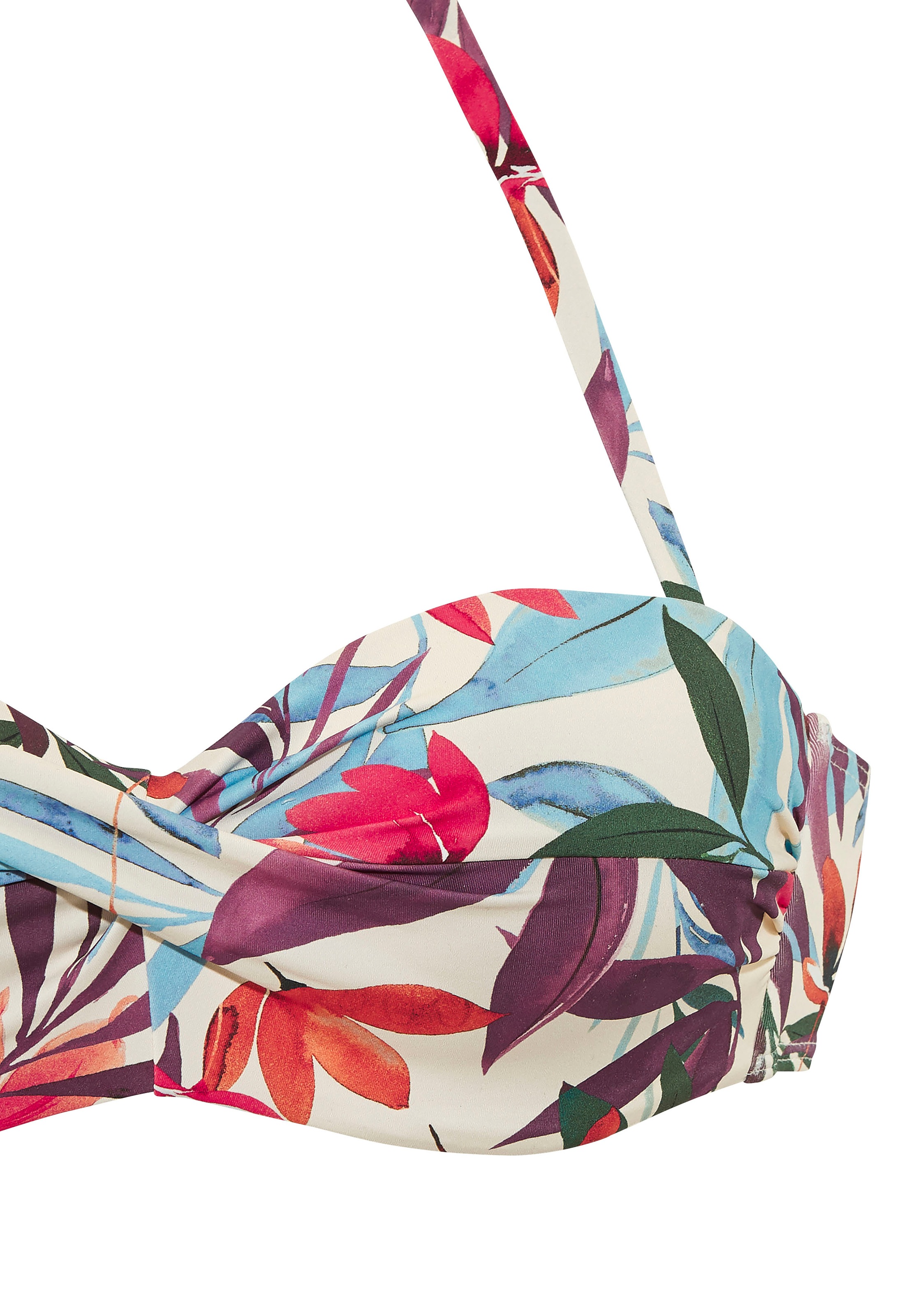 Lascana Damen Bikinioberteil Bandeau crème   42C 4