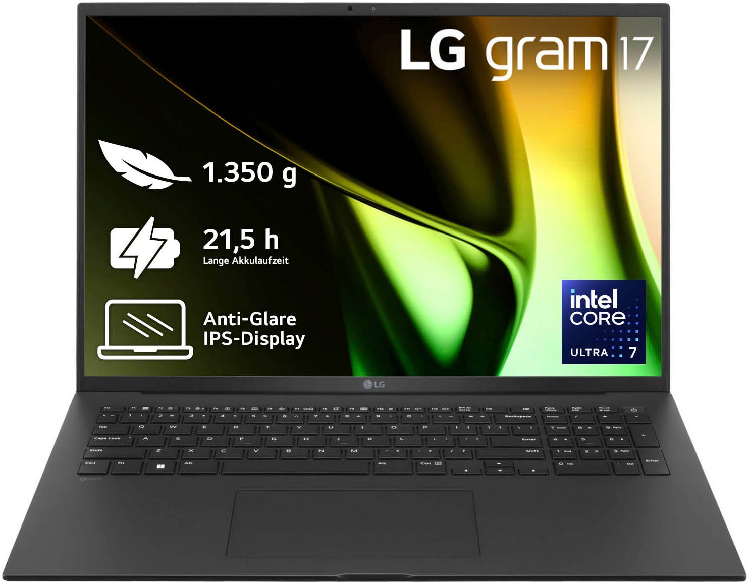 Business-Notebook »Gram 17" Ultralight Laptop, IPS-Display, 16 GB RAM, Windows 11...