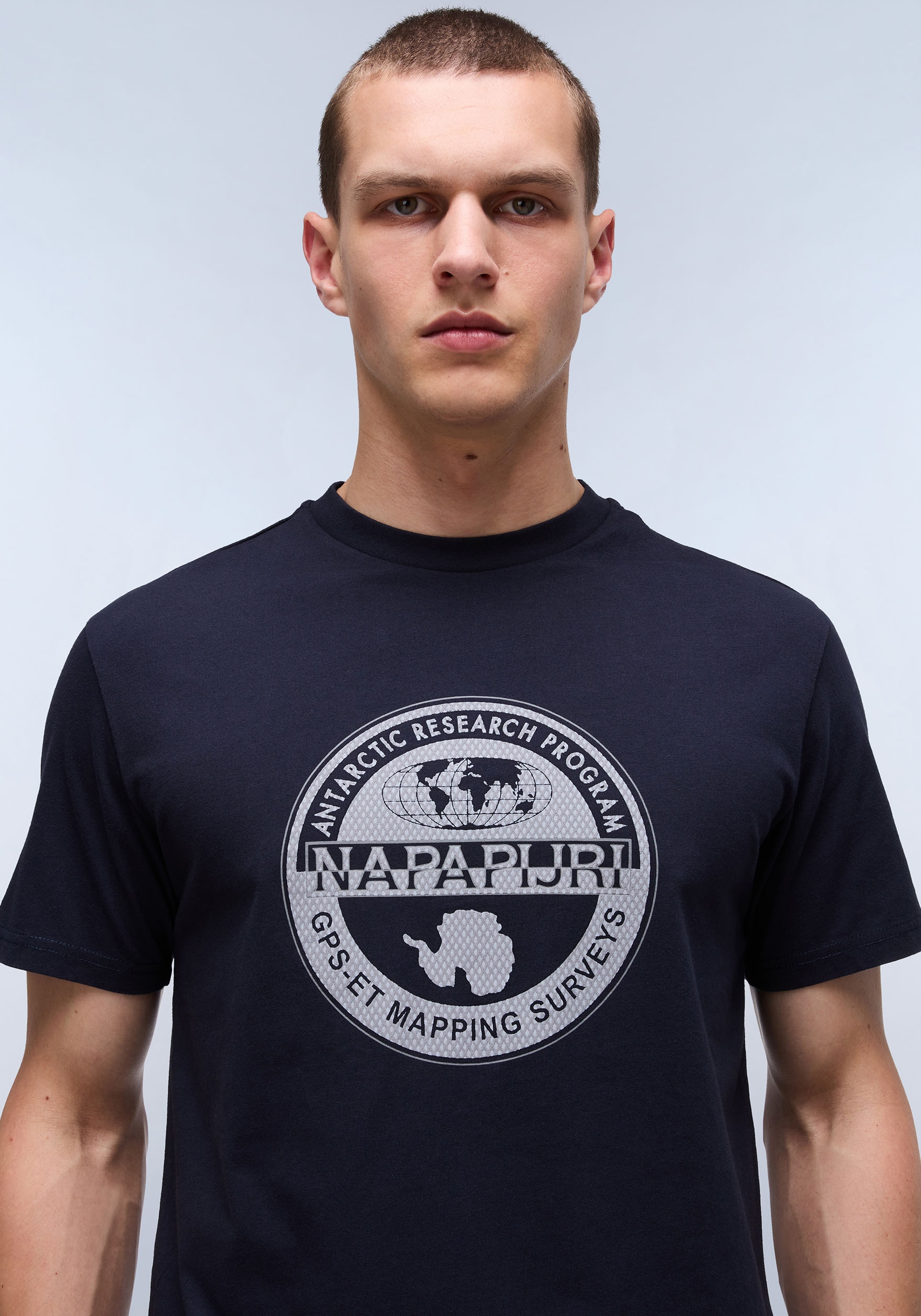 Napapijri Kurzarmshirt »S-BOLLO SS 2«, Mit Rundhalsausschnitt
