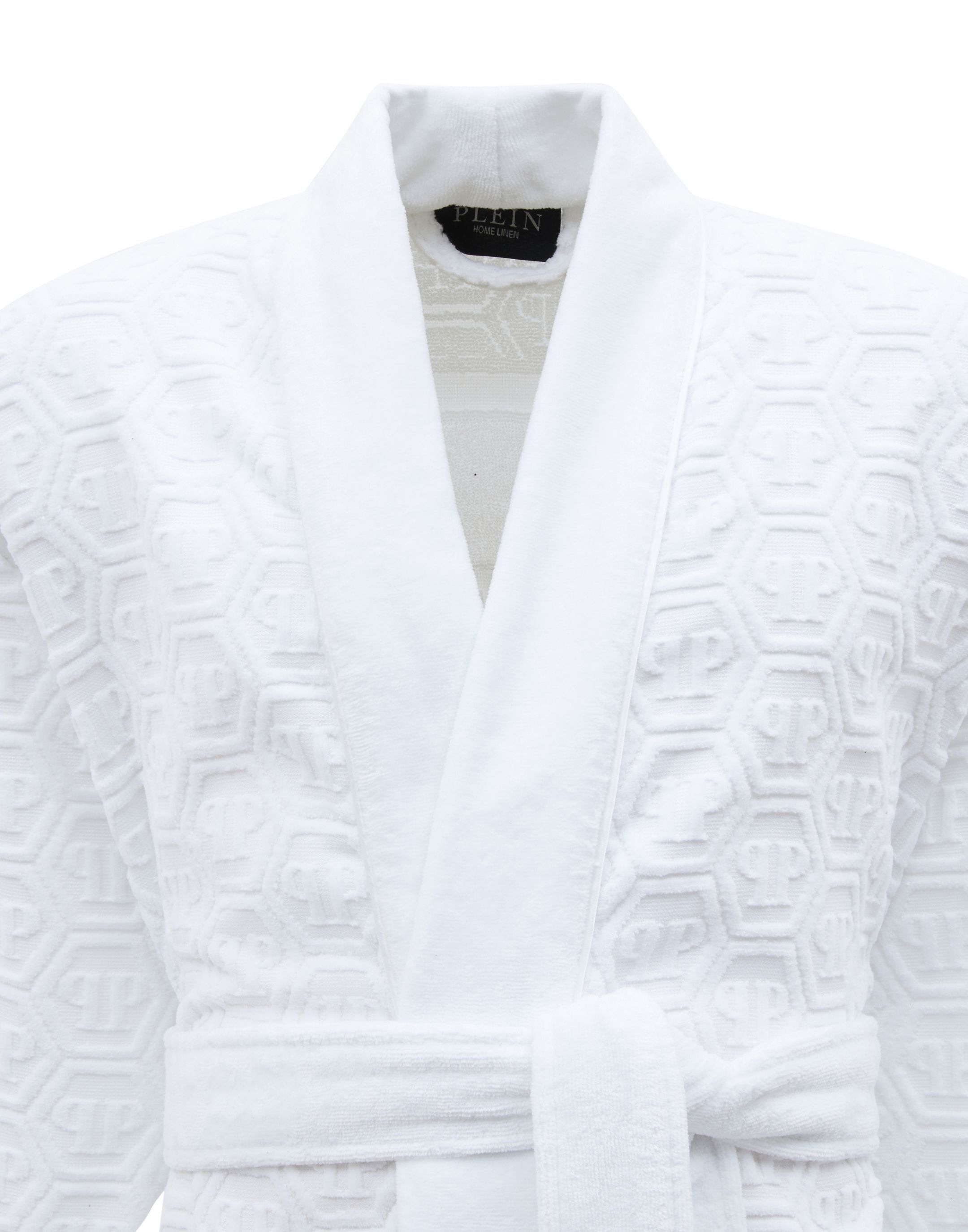 Thumbnail - PHILIPP PLEIN Bademantel "Kimono Bathrobe Hexagon"