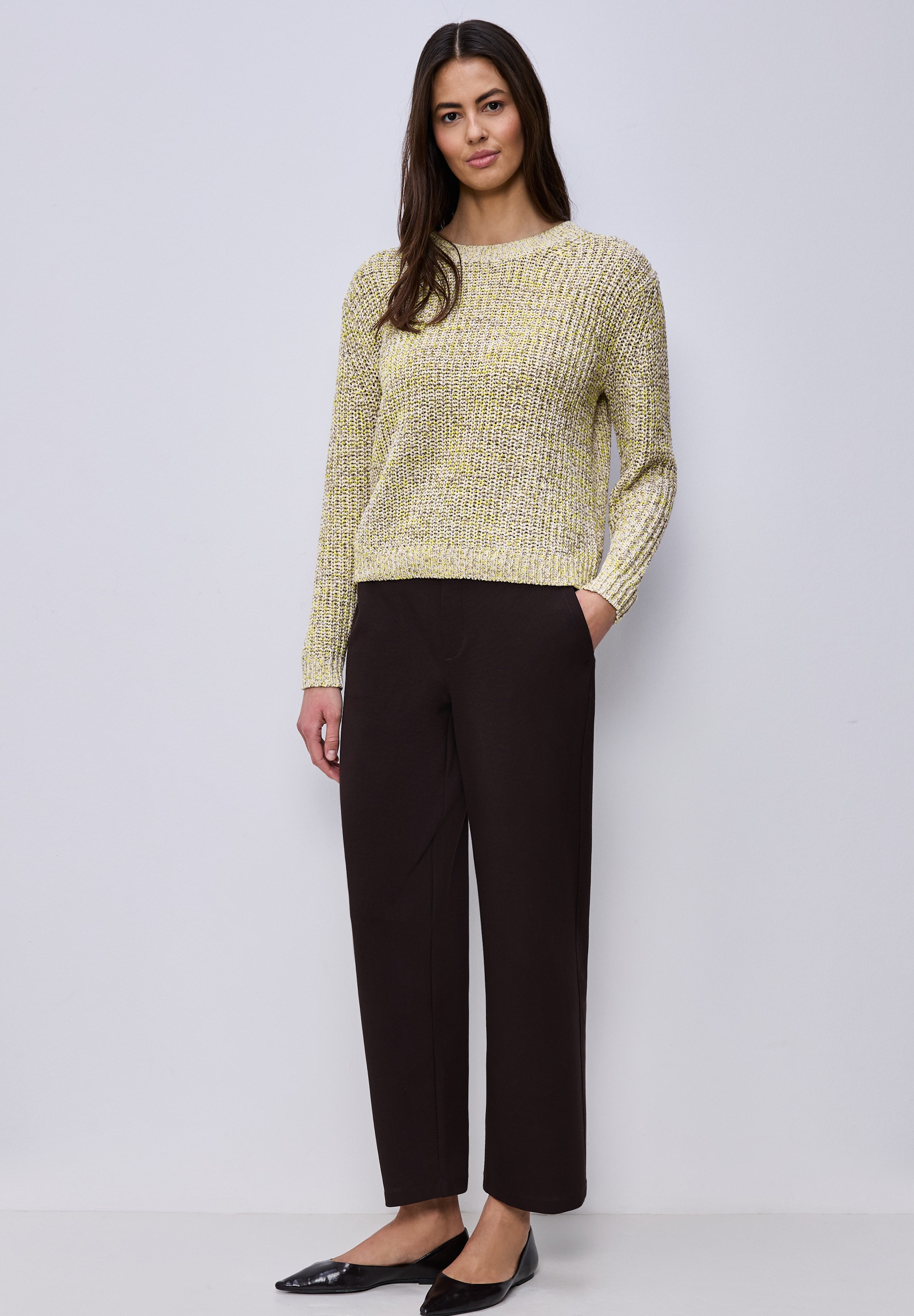 STREET ONE Strickpullover im soften Baumwoll-Mix