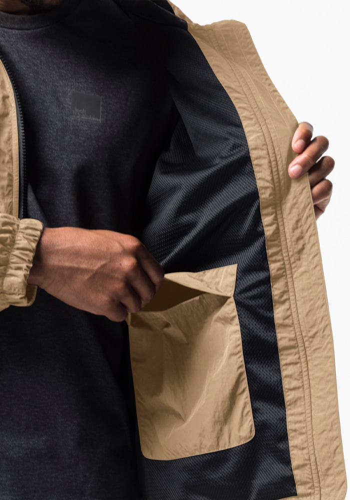 Jack Wolfskin Outdoorjacke »LIGHTSOME WANDER JKT M«, mit Kapuze