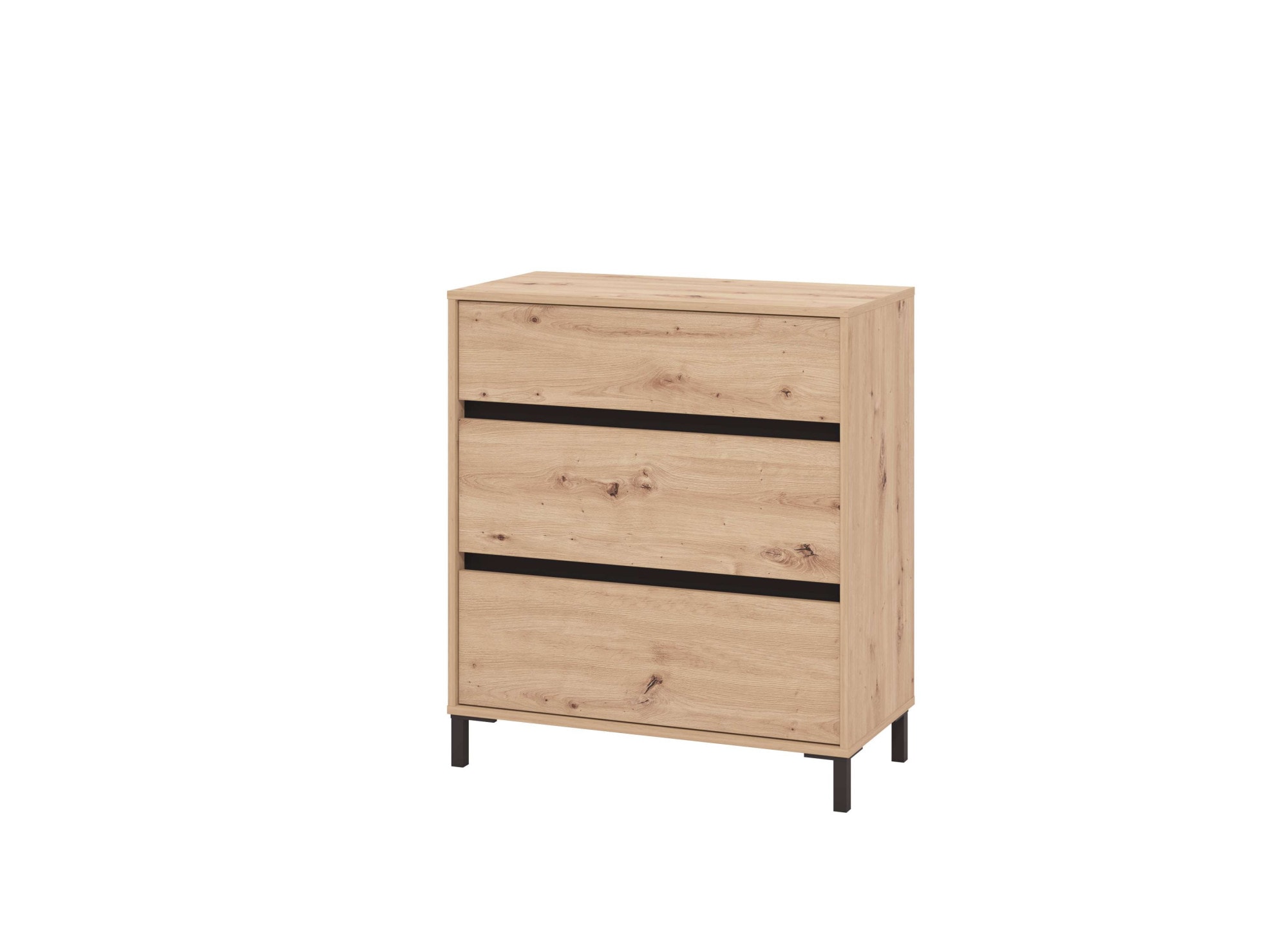 INOSIGN Kommode »Marron, Schubkastenkommode, Höhe 90 cm, Breite 80 cm«, Breiten 80 cm, mit geräumigen Schubladen
