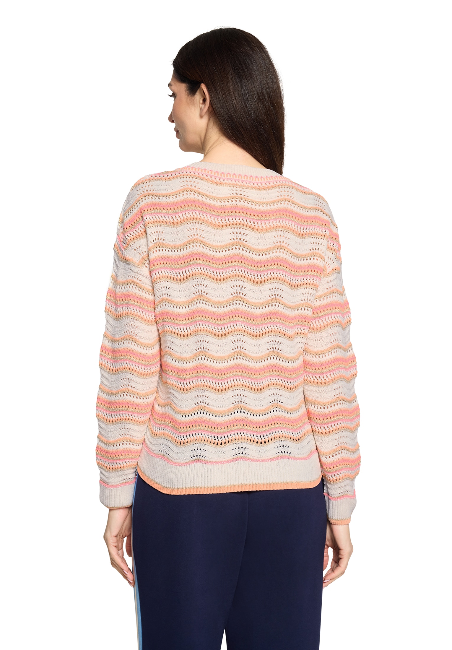 Cartoon Strickpullover »Damen mit Rundhalsausschnitt« 1 tlg.