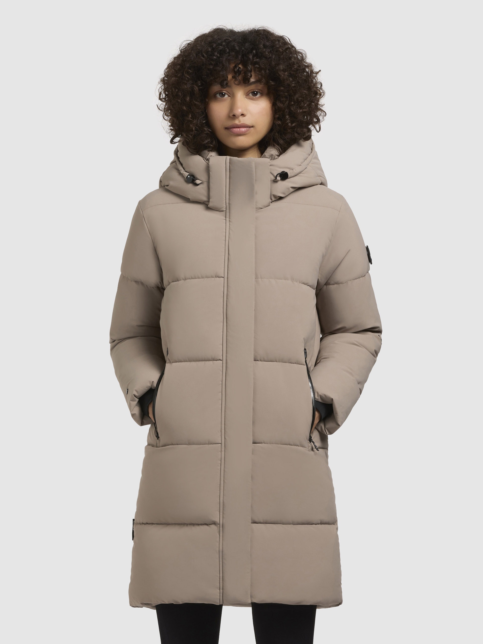khujo Steppjacke »HAYA MATT«, mit Kapuze